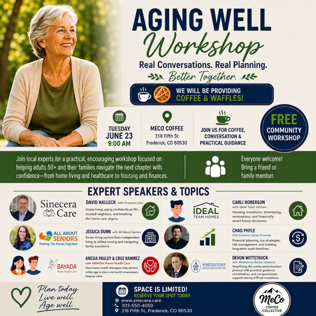 Aging well is not just about reacting to problems when they happen.