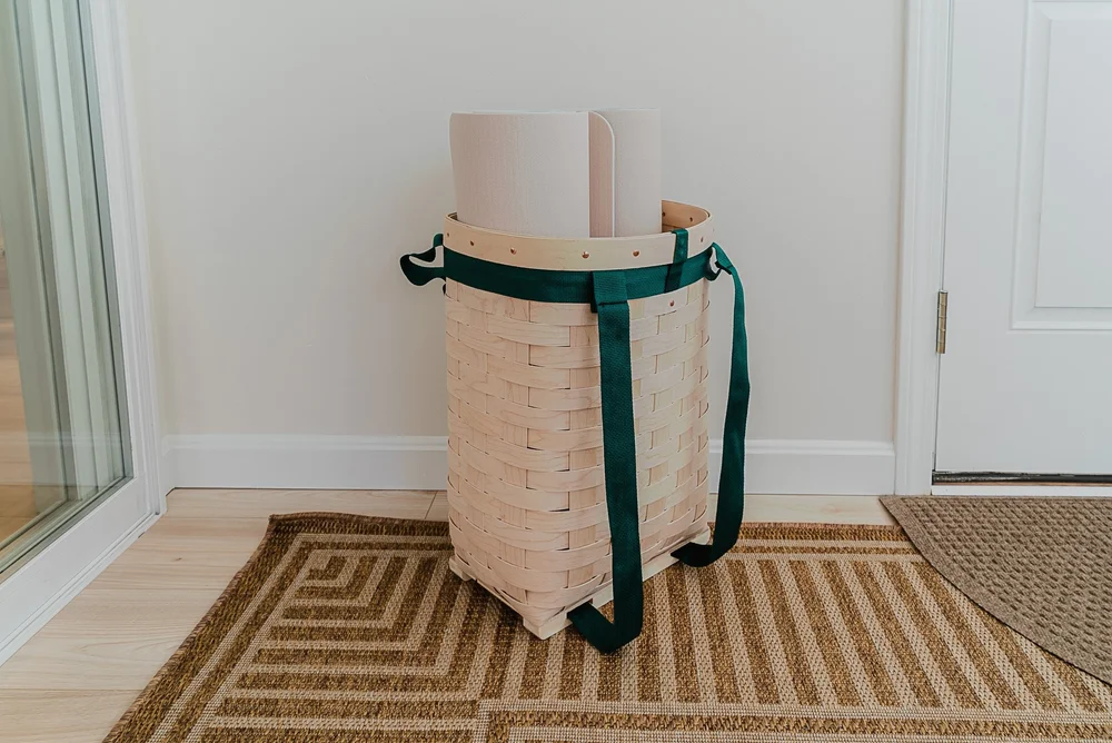 Yoga Mats Basket Backpack - Sea Crescent Cottage