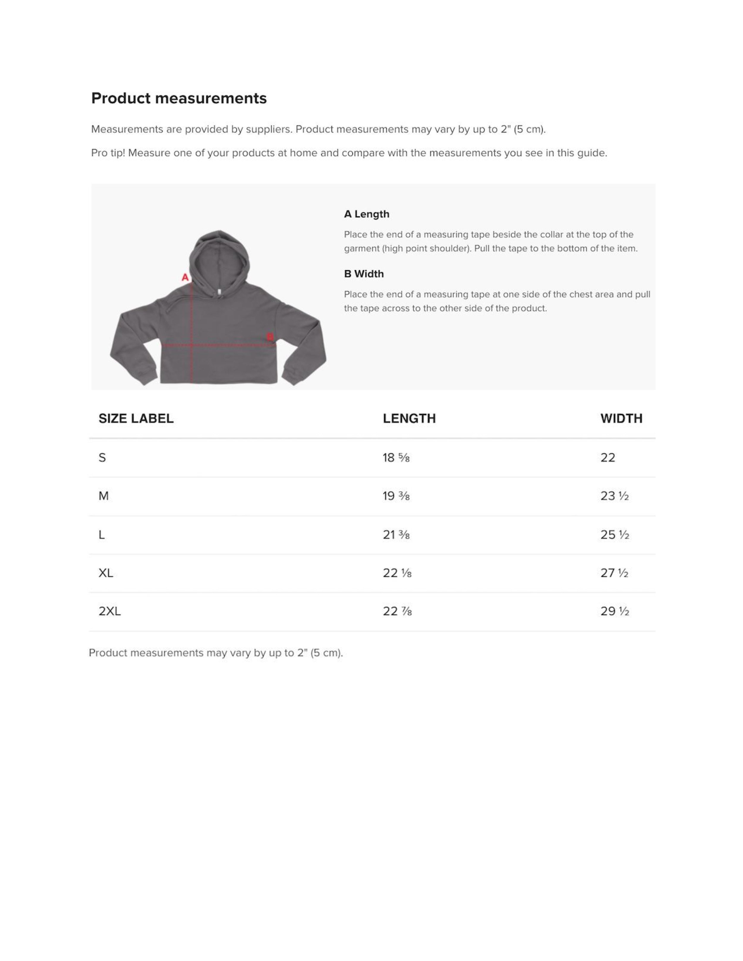 Bella Canvas 7502 Product Measurements.jpg