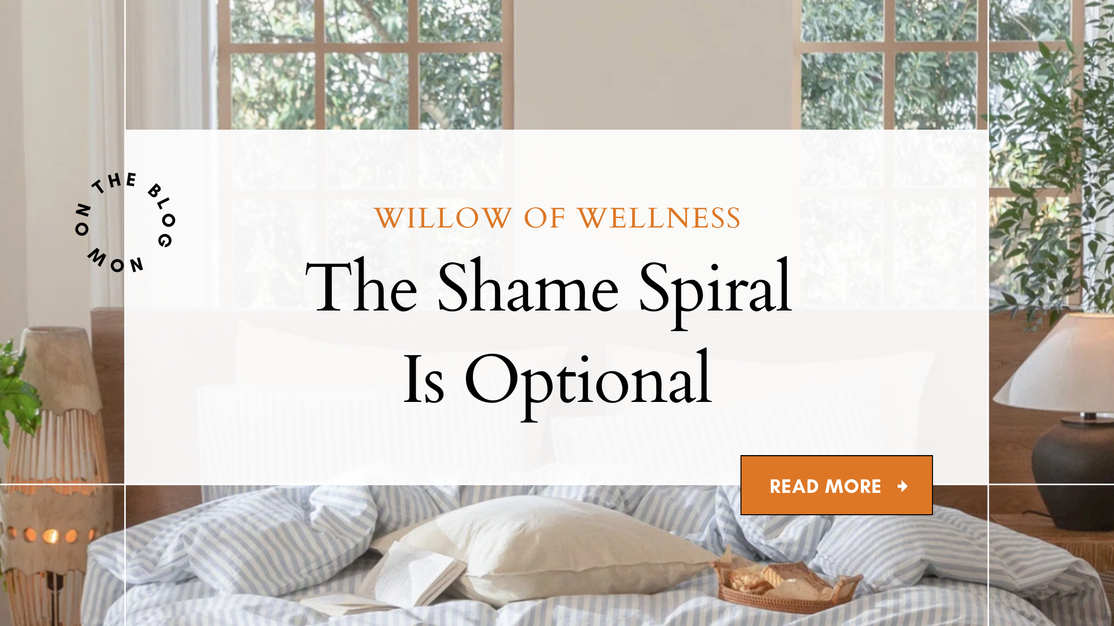 The Shame Spiral Is Optional