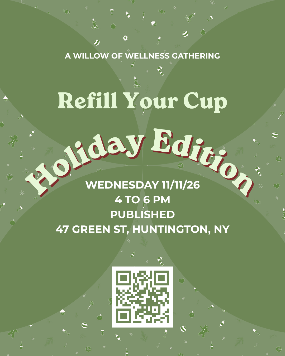 Refill Your Cup with Molly England: A Willow of Wellness Gathering - Holiday Edition