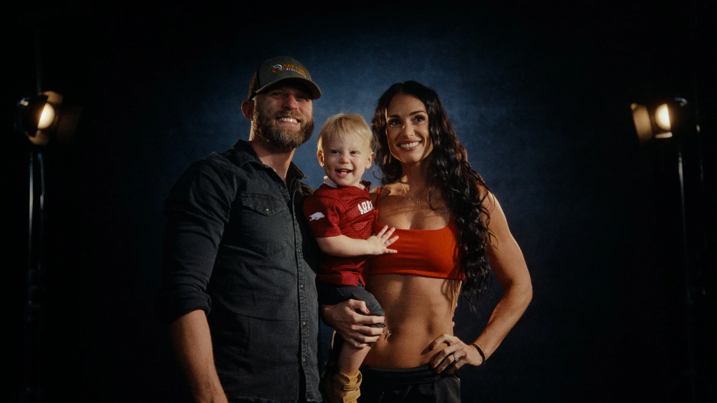 solin fitness creator Anna McClellan and family post pregnancy training program