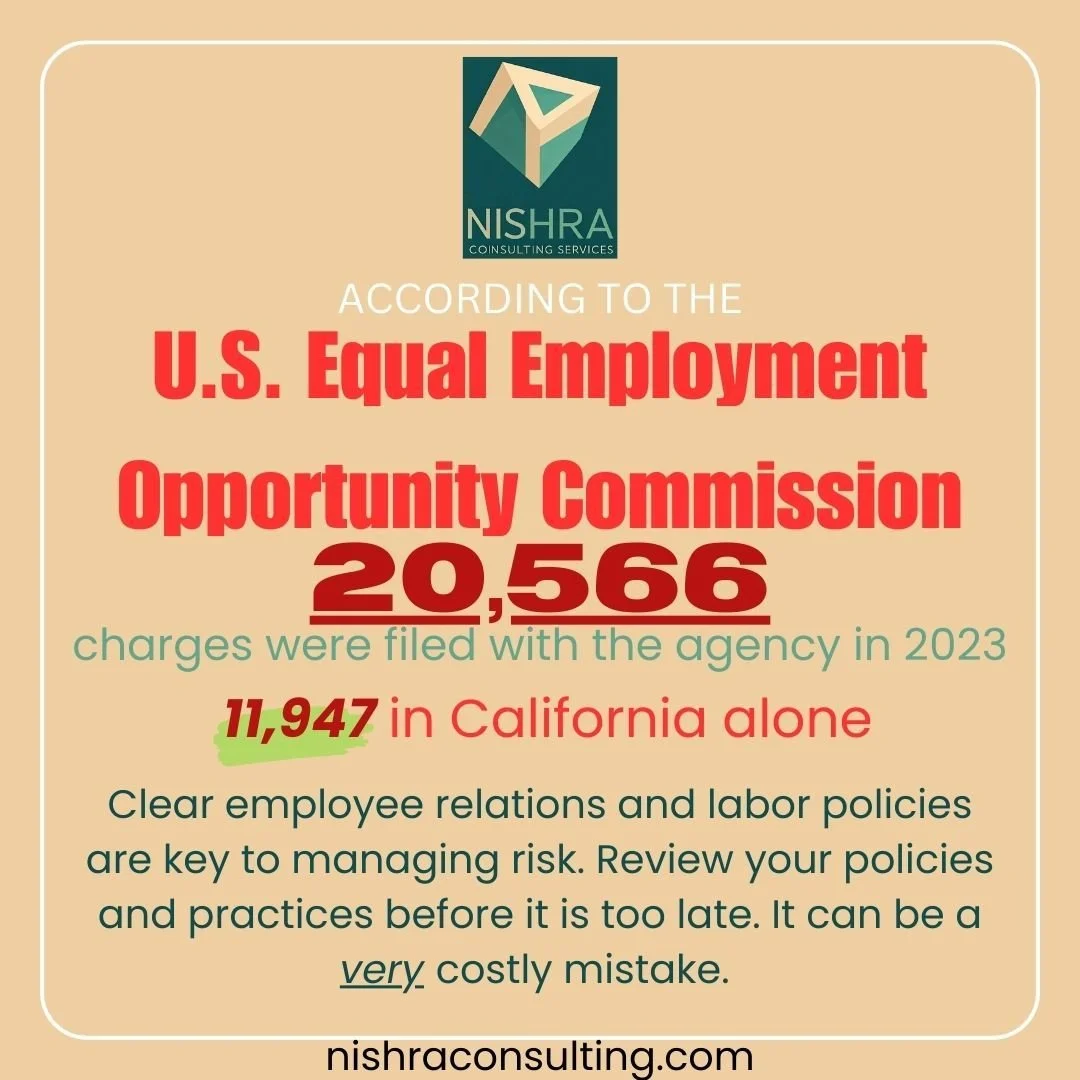 Employment discrimination lawsuits are extremely costly, even when the employer is not at fault. The cost of insurance premiums, attorneys, legal fees, and your time all adds up. Consult with a third party with your more-challenging employee relation