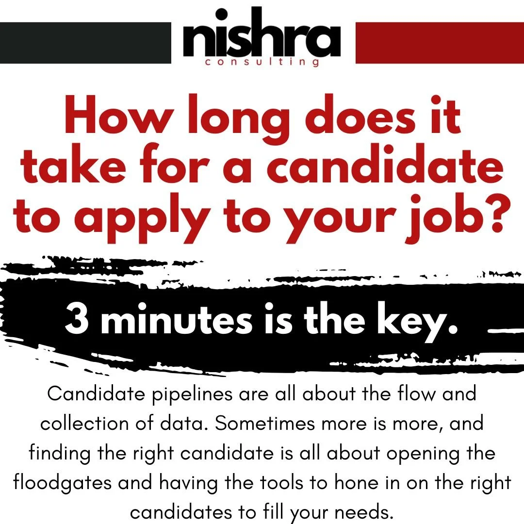 Talent Acquisition is about presenting what makes you an employer of choice. Stop just posting a job description and hoping for the best. You need to maximize a pipeline flow and then have the tools to make sense of the flow of candidate data. #hr #r