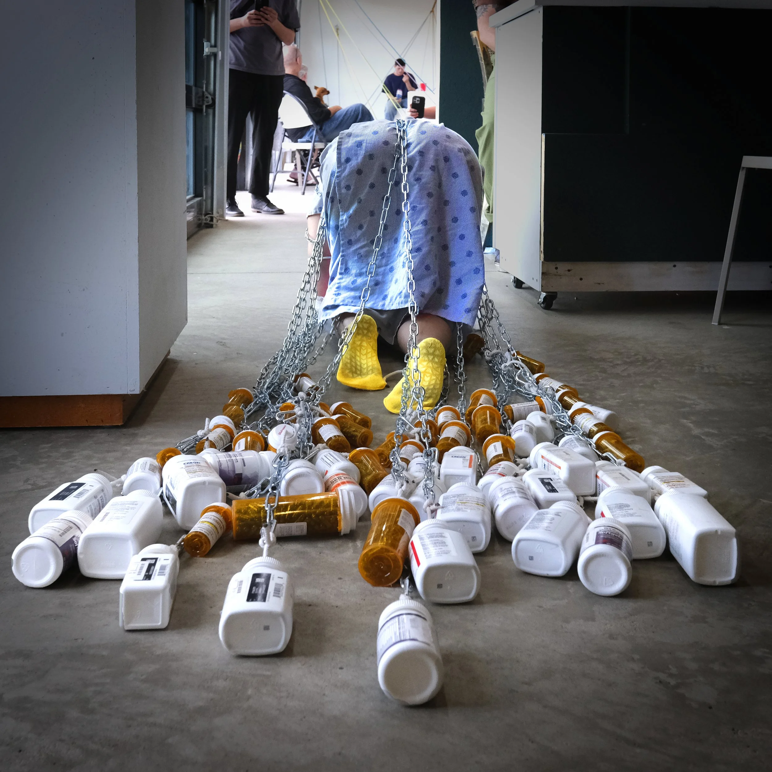 The Things They Carry : a performance featuring MG Bernard. Curated by Teague McDaniel.