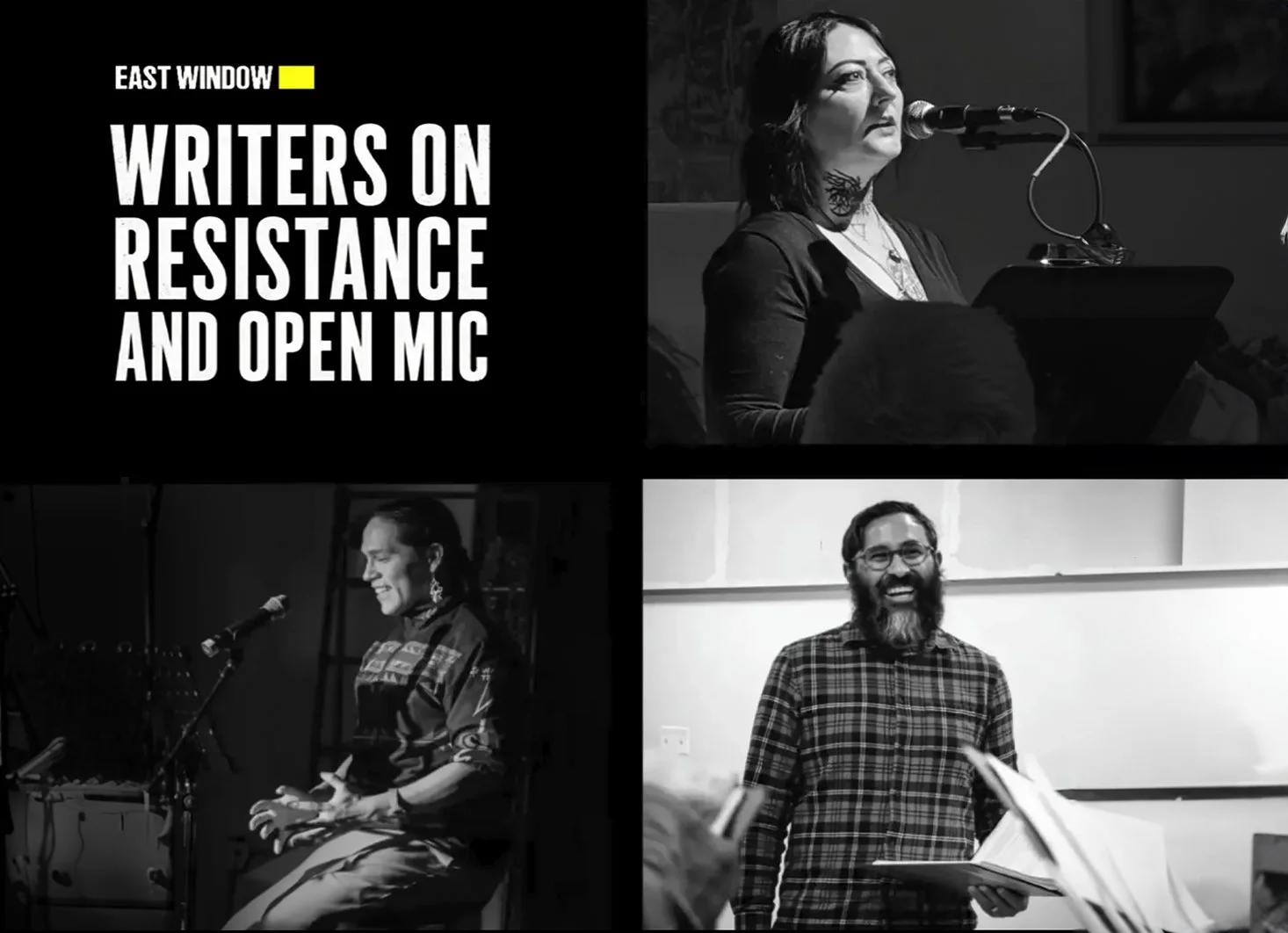 Writers on Resistance and Open Mic - Curated by Hillary Leftwich