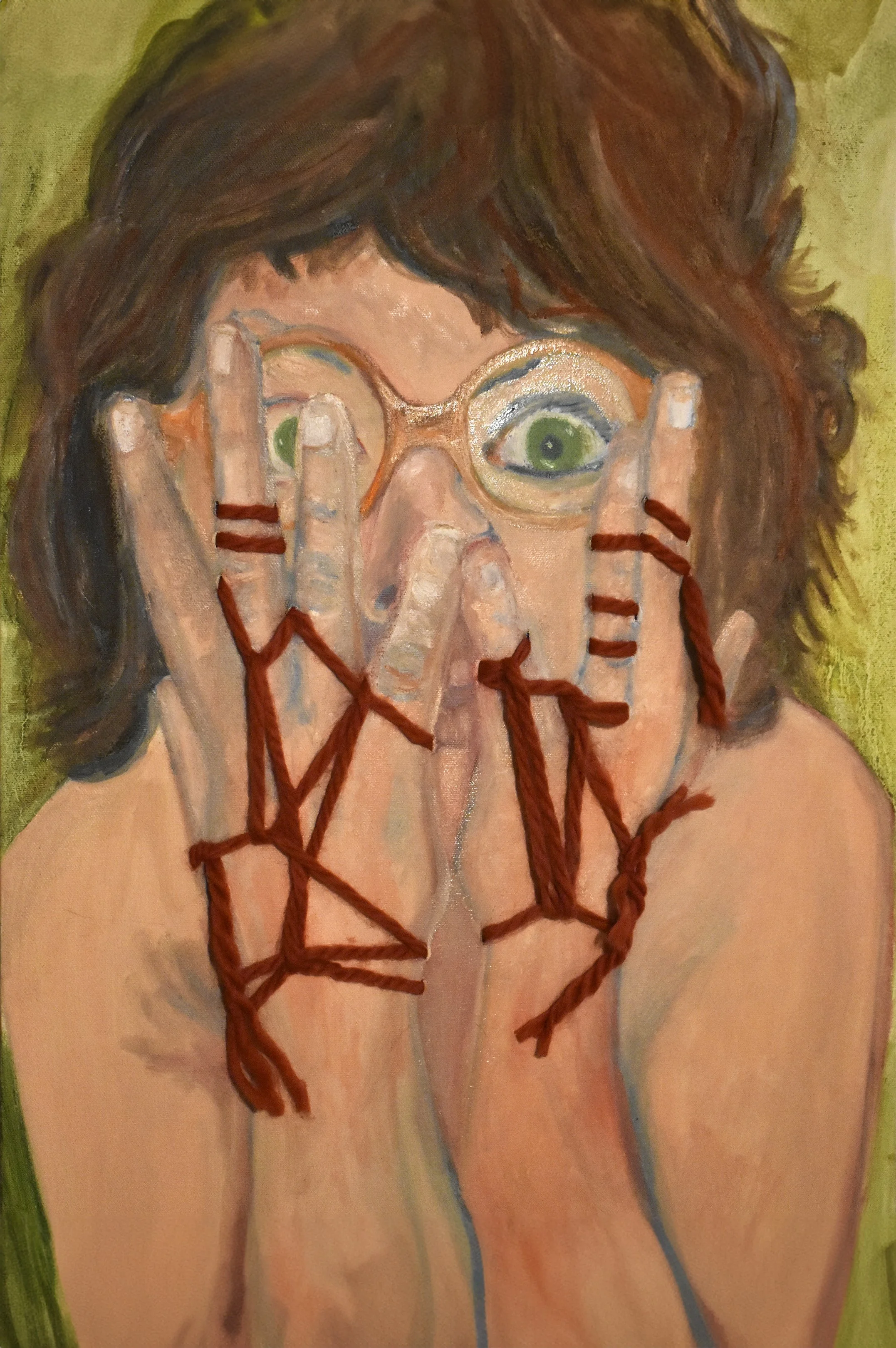 Jona Fine - "Self Portrait Given the Current Events and State of the World" - 2026