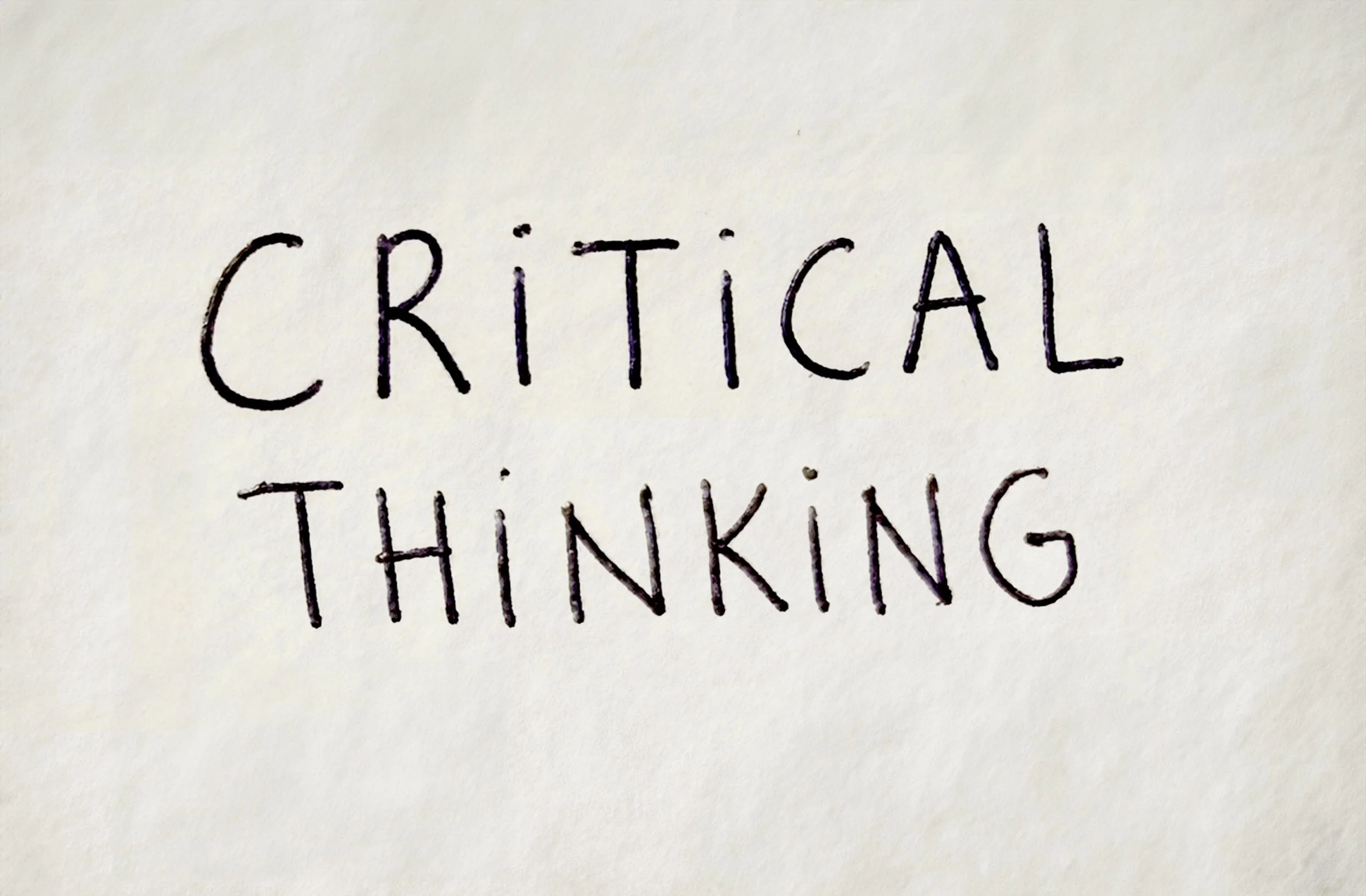 Peter Long - "Critical Thinking" - 2026