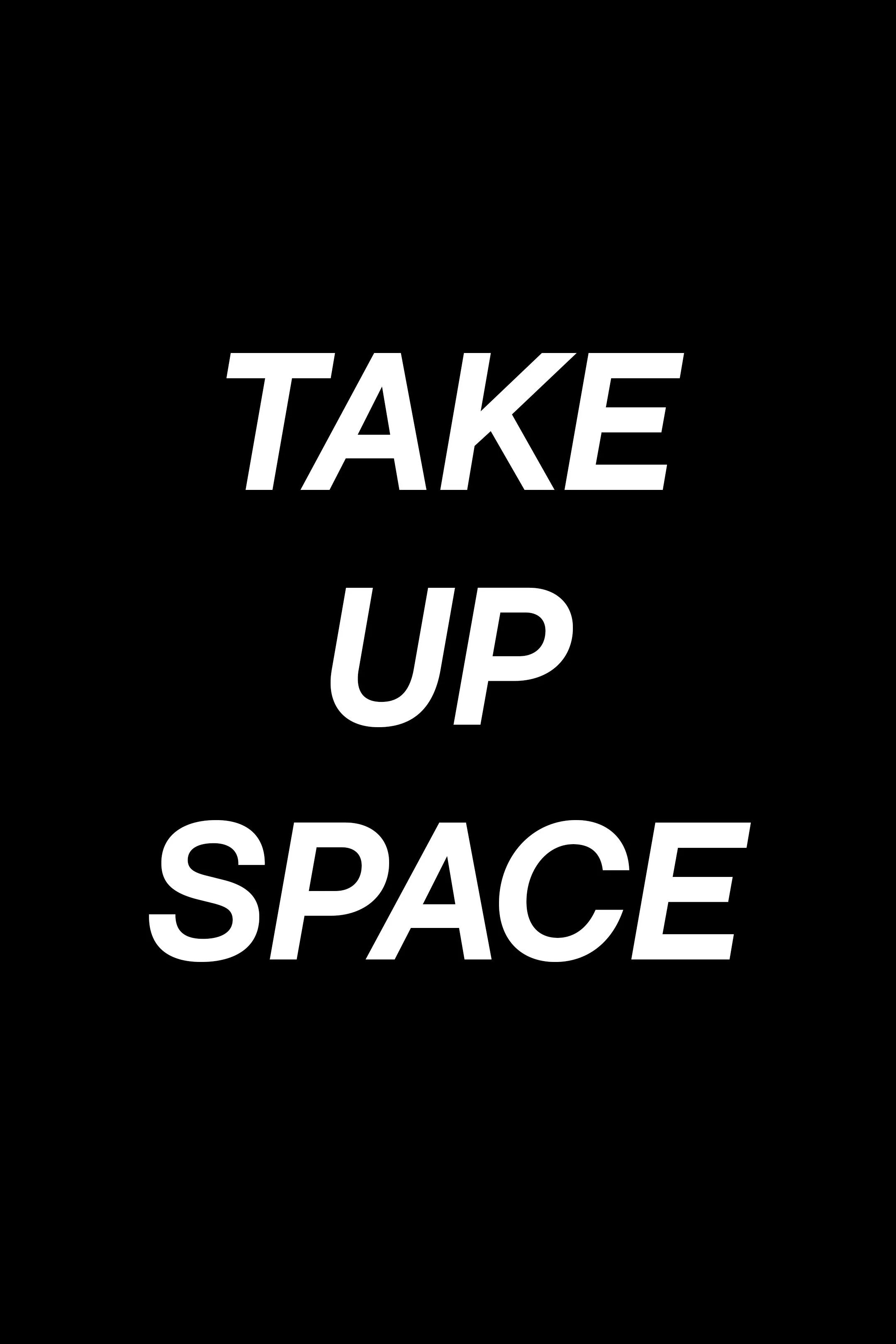 Helen Taize - "Take Up Space" - 2026