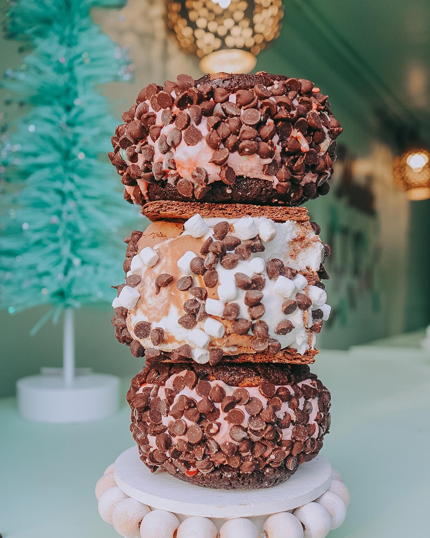 &bull;🎅🏼we&rsquo;ve been hearing that Santa only comes if you set out a sweet treat . . . so come out and grab an ice cream sandwich for Santa this Saturday at the Christmas parade. Be the first to check out our new truck, buy a single sandwich, or