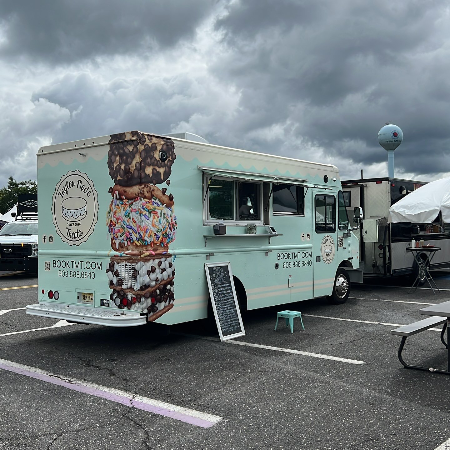 &bull;🍦🍪Come visit us today at the Farley Toll Plaza! Tons of food trucks, a car show, and activities for the kids!