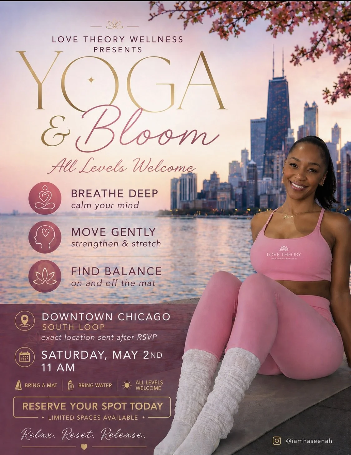 Yoga &amp; Bloom: Saturday Reset