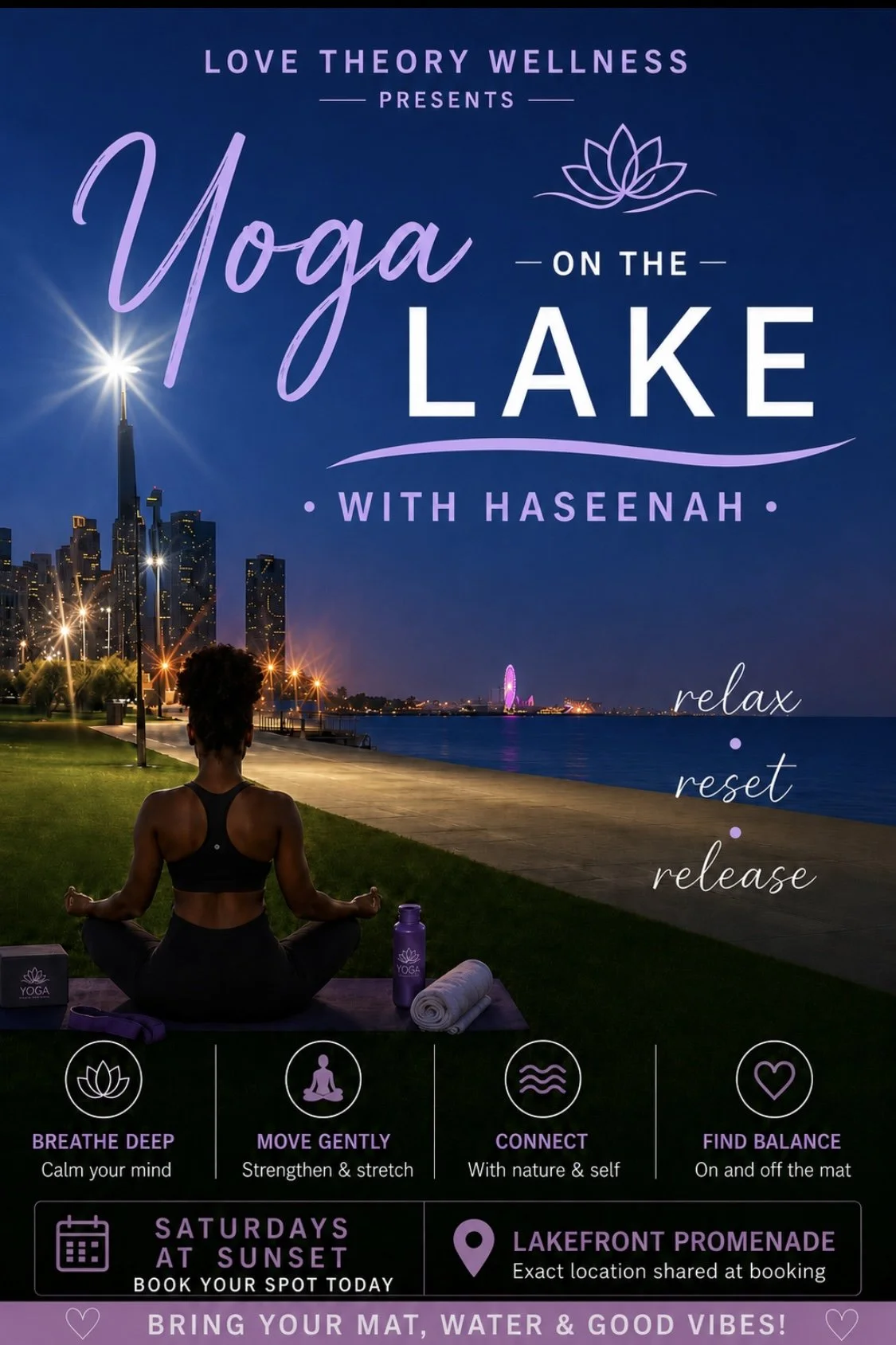 Sunset Yoga: Lakefront 