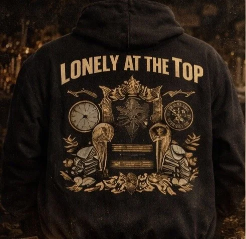 Lonely at The Top Pullover Hoodie - Big Bread