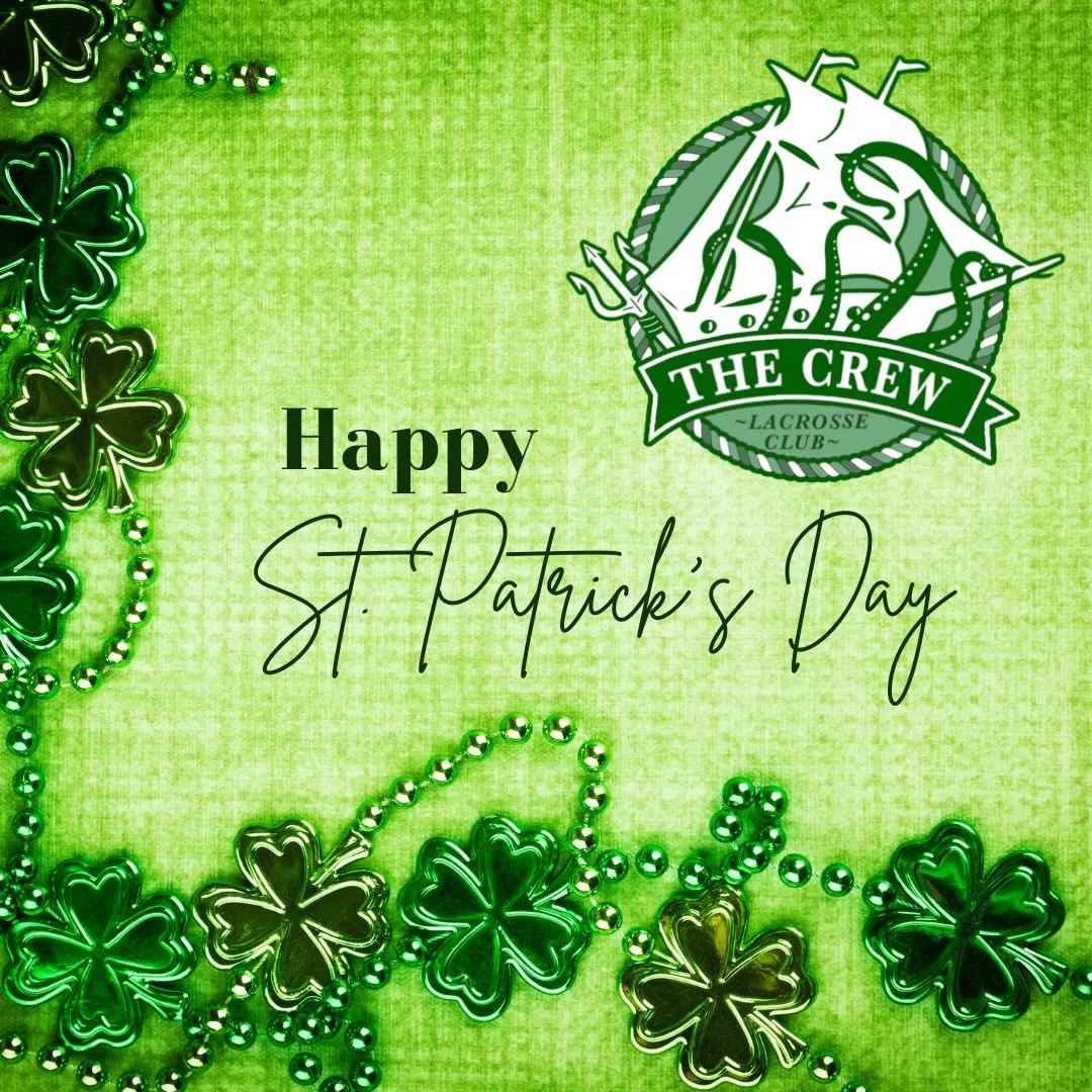☘️Happy St.Patricks Day ☘️

☘️One MORE week until @thecrewmlc heads to Farmington at 
The Knock Off The Rust in search of our pot of gold! ☘️

#thecrewlacrosseclub X #ctclublacrosse