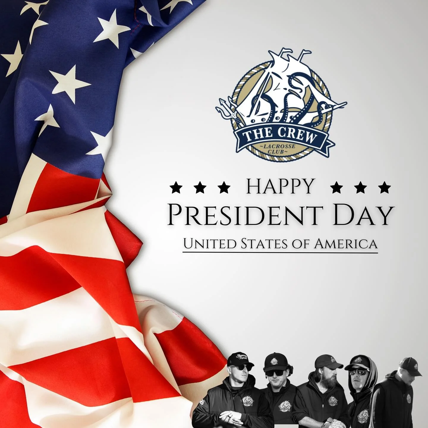 🇺🇸 Happy President&rsquo;s Day 
from the Good People @thecrewmlc 🇺🇸

#family | #ctclublacrosse | #foundingfathers
