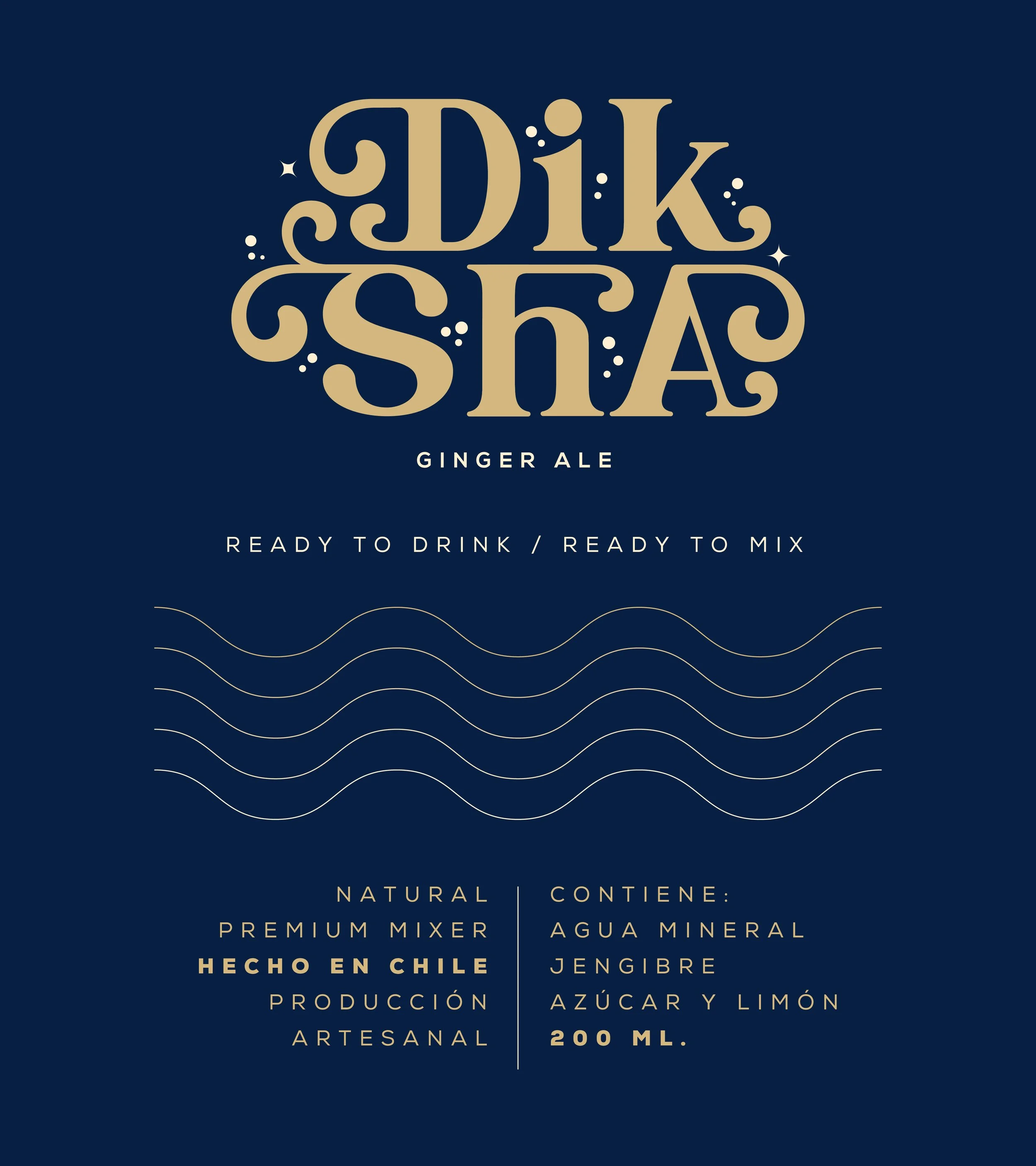 Branding Diksha Etiqueta Azul-DesignByFresca