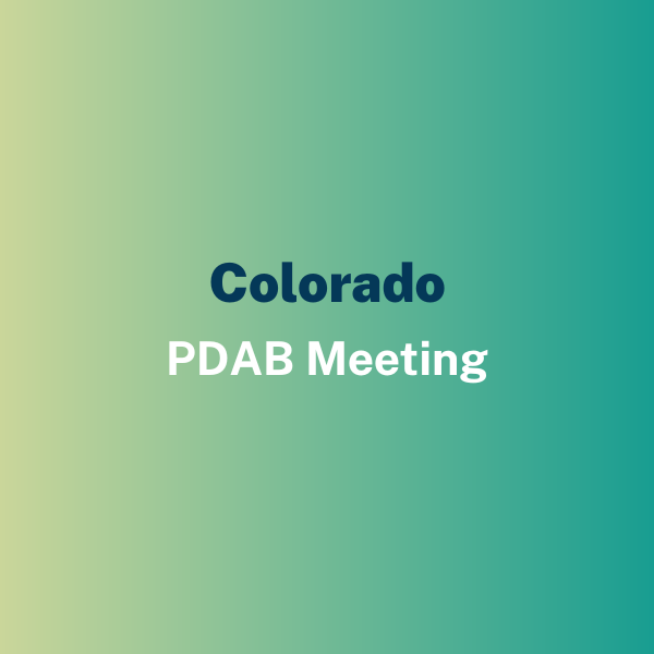 Colorado PDAB Meeting