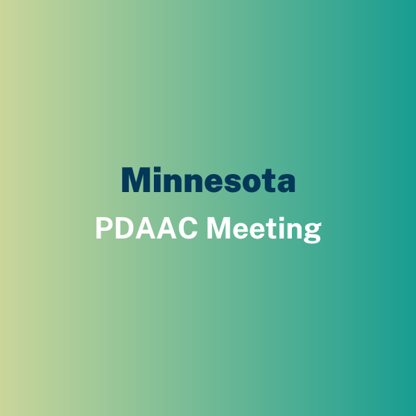 Minnesota PDAAC Meeting