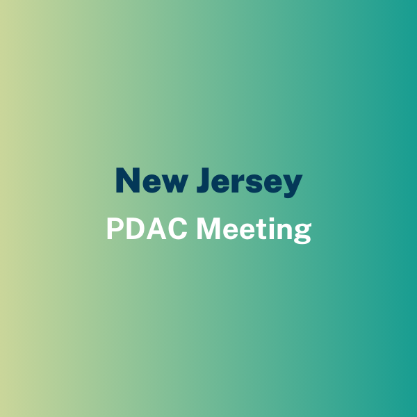 New Jersey PDAC Meeting