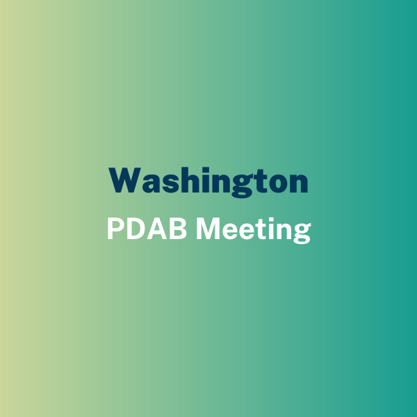 Washington PDAB Meeting