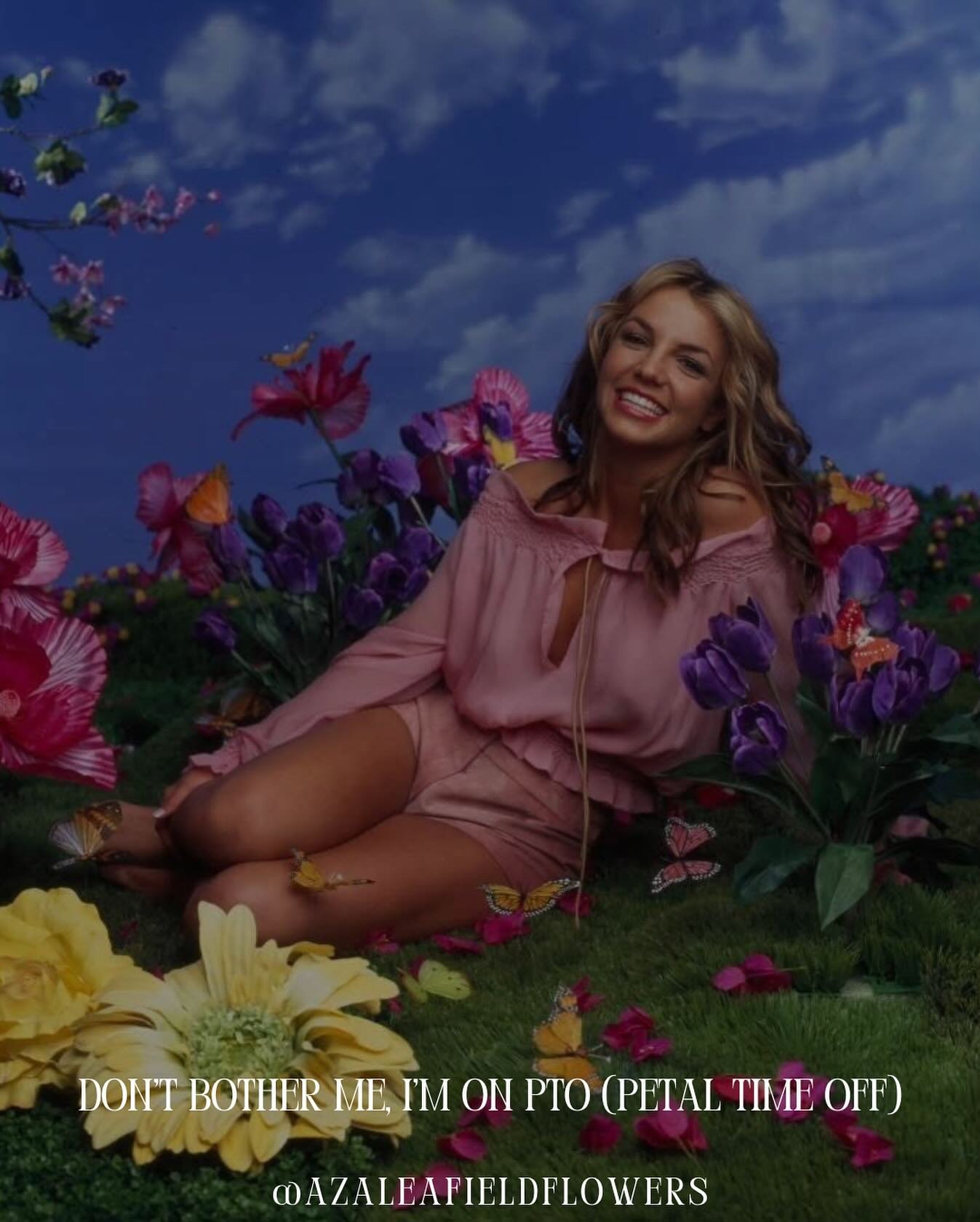 🌸 On Wednesdays, We Grow Pink &mdash; but this week, we tan 🏖️
This flower mama is swapping boots for flip flops and blooms for beach days &mdash; I&rsquo;ll be CLOSED June 12&ndash;17 for a lil&rsquo; summer siesta 🌴

Think Britney 2000s energy: 
