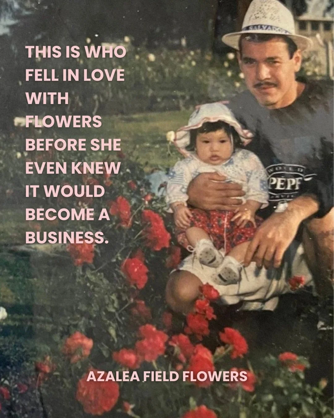 POV: The girl in these photos had no idea she&rsquo;d grow up to run a flower farm. 🌸

Now I&rsquo;m the grower, the designer, the delivery driver, the marketing team&hellip; and the one planting every single seed.

Small farm. Big dream.

With love