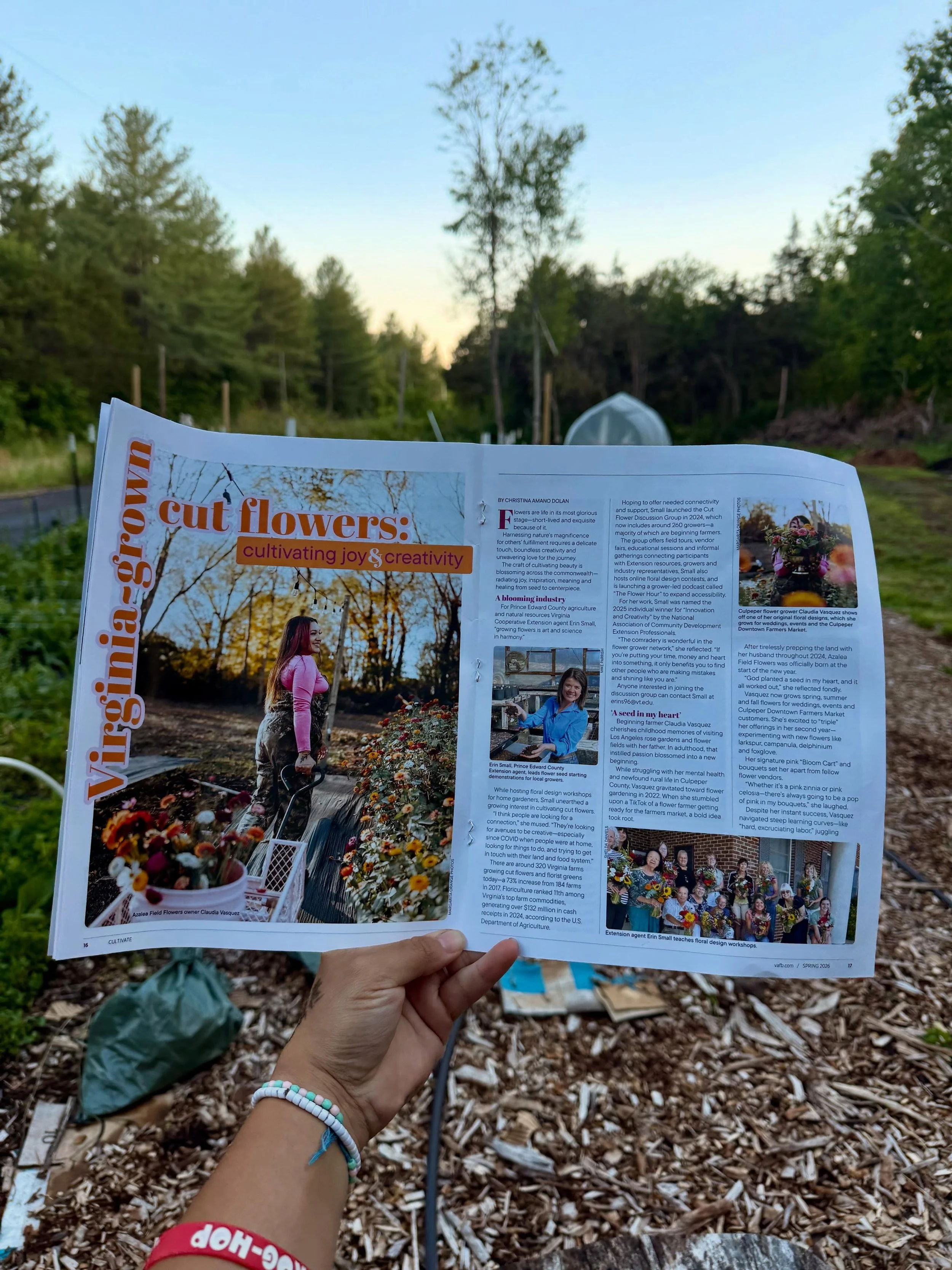 Flower farming is so much more than just growing flowers. 🌸

It&rsquo;s crop planning, weather stress, bookkeeping, weddings, seed starting, harvesting in the dark, farmers markets, learning as you go, and somehow still finding joy in the middle of 