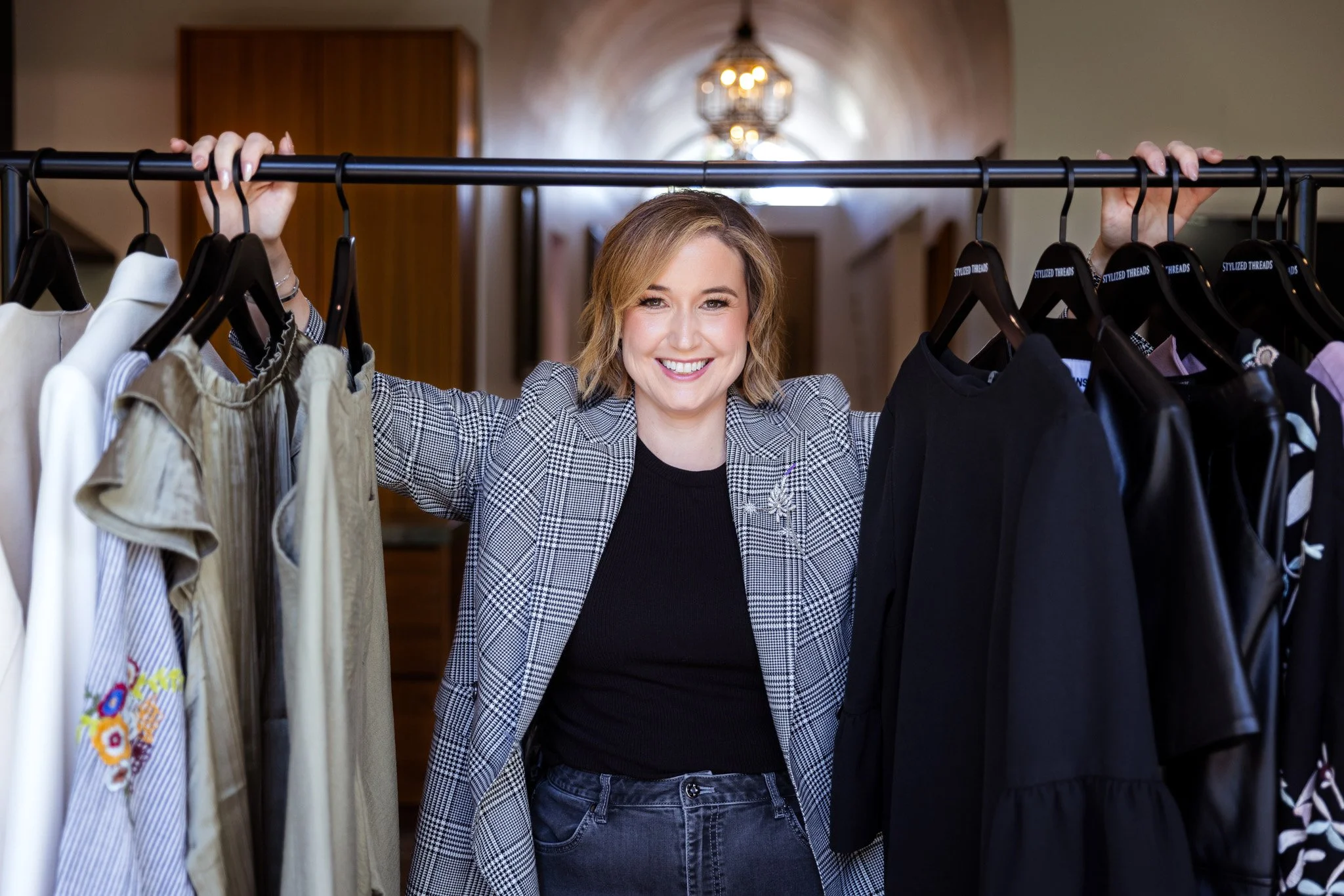 Stylized Threads Founder Portrait — Orange County Personal Stylist Heather Chee