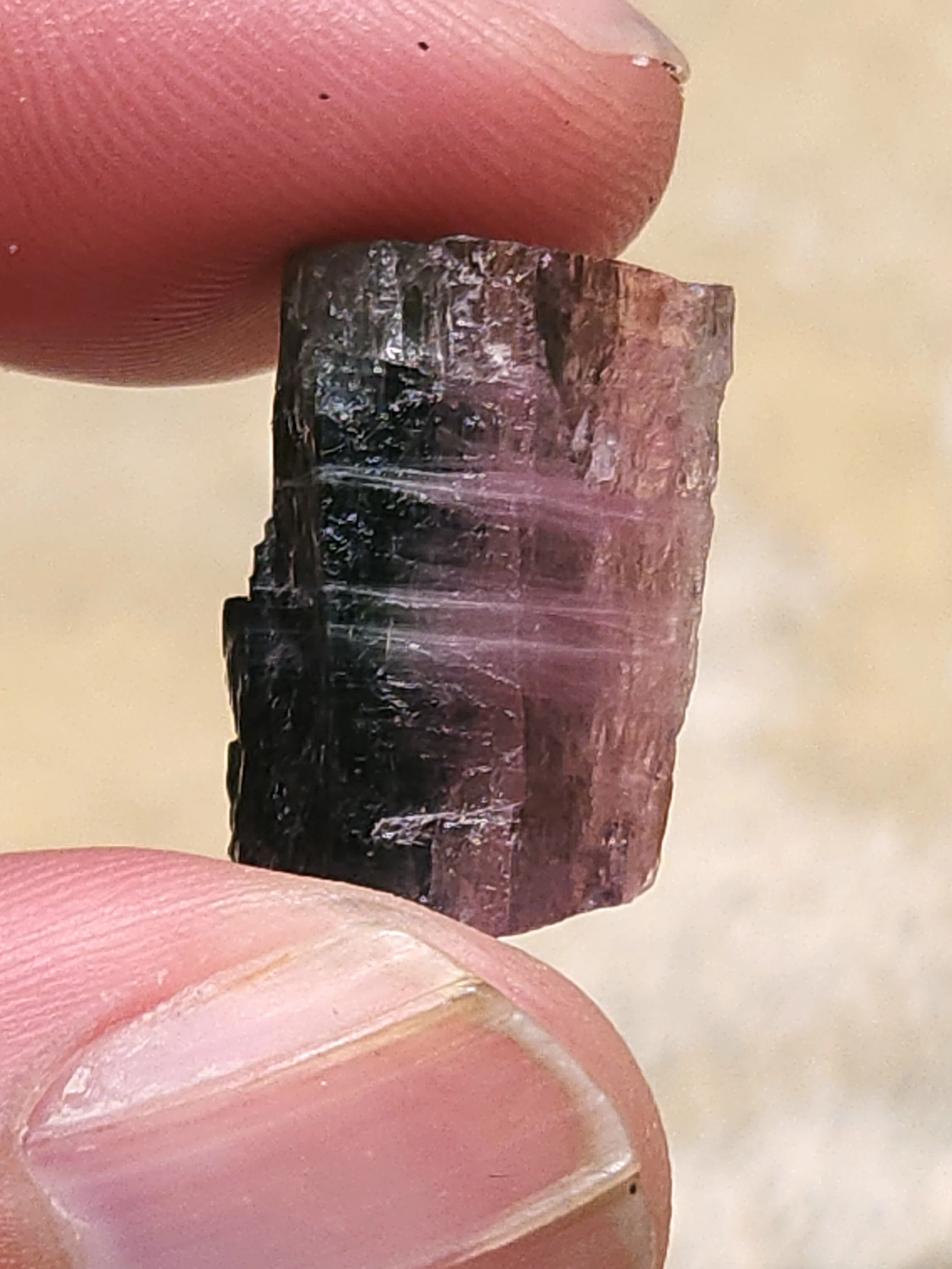 Tourmaline (Pink and Black)
