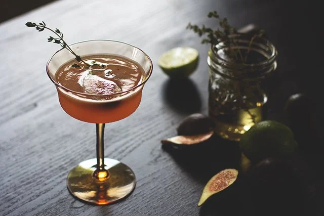 Fig Thyme Cocktail