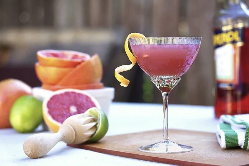 Winter Grapefruit Cocktail