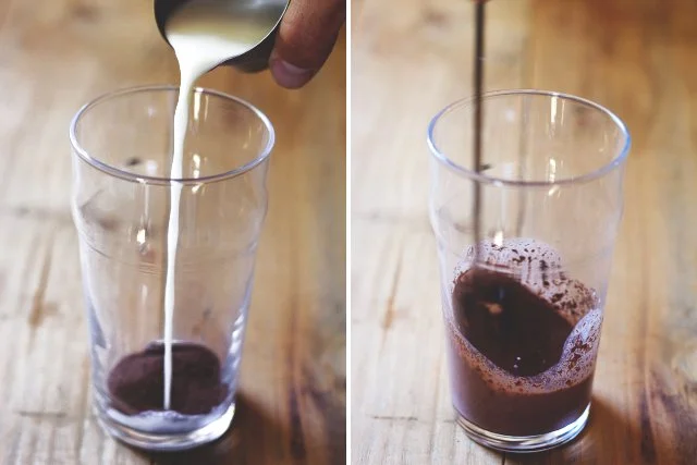 Iced Mocha with Coffee Cubes Recipe