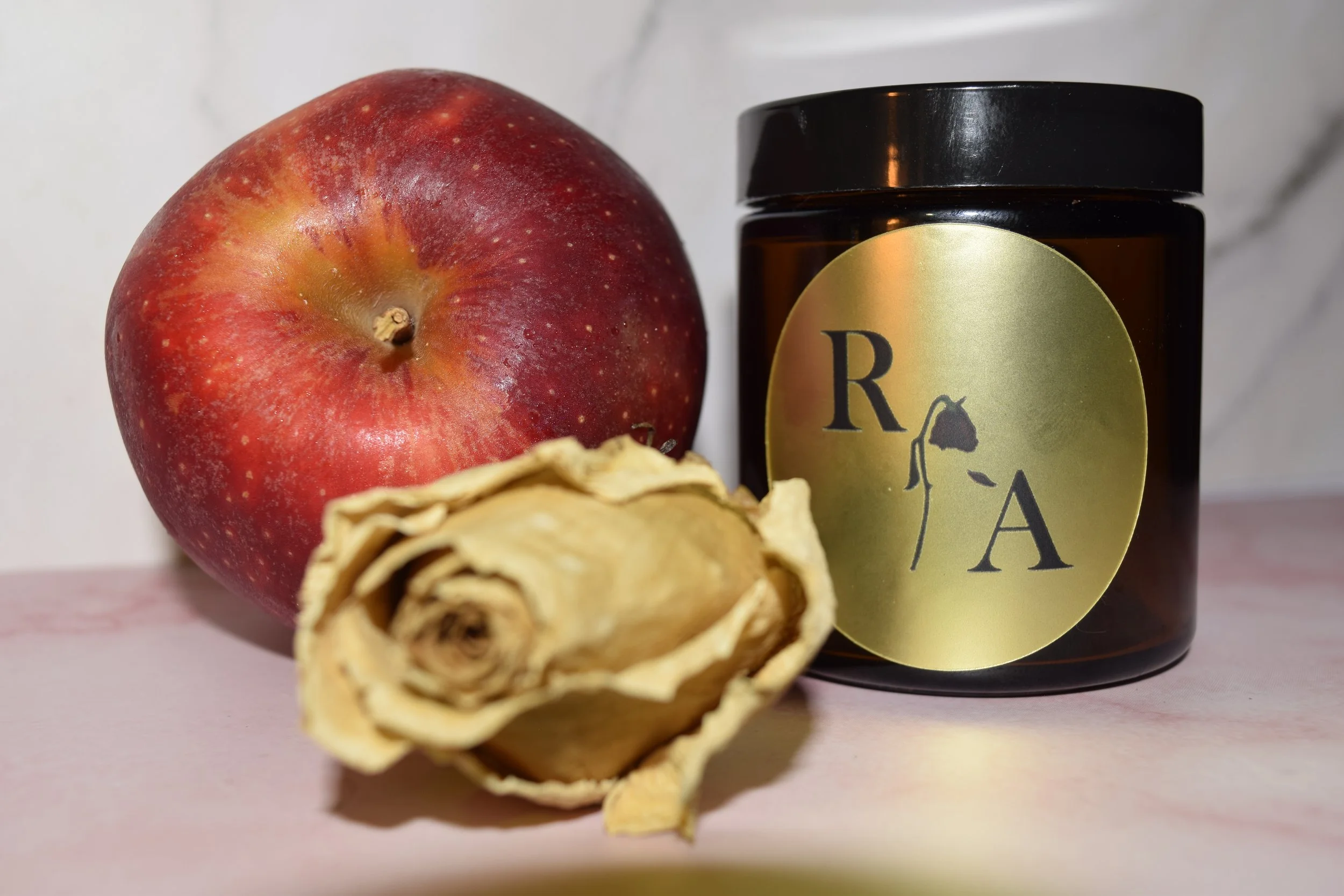 Apple & Rose Whipped Soap Scrub