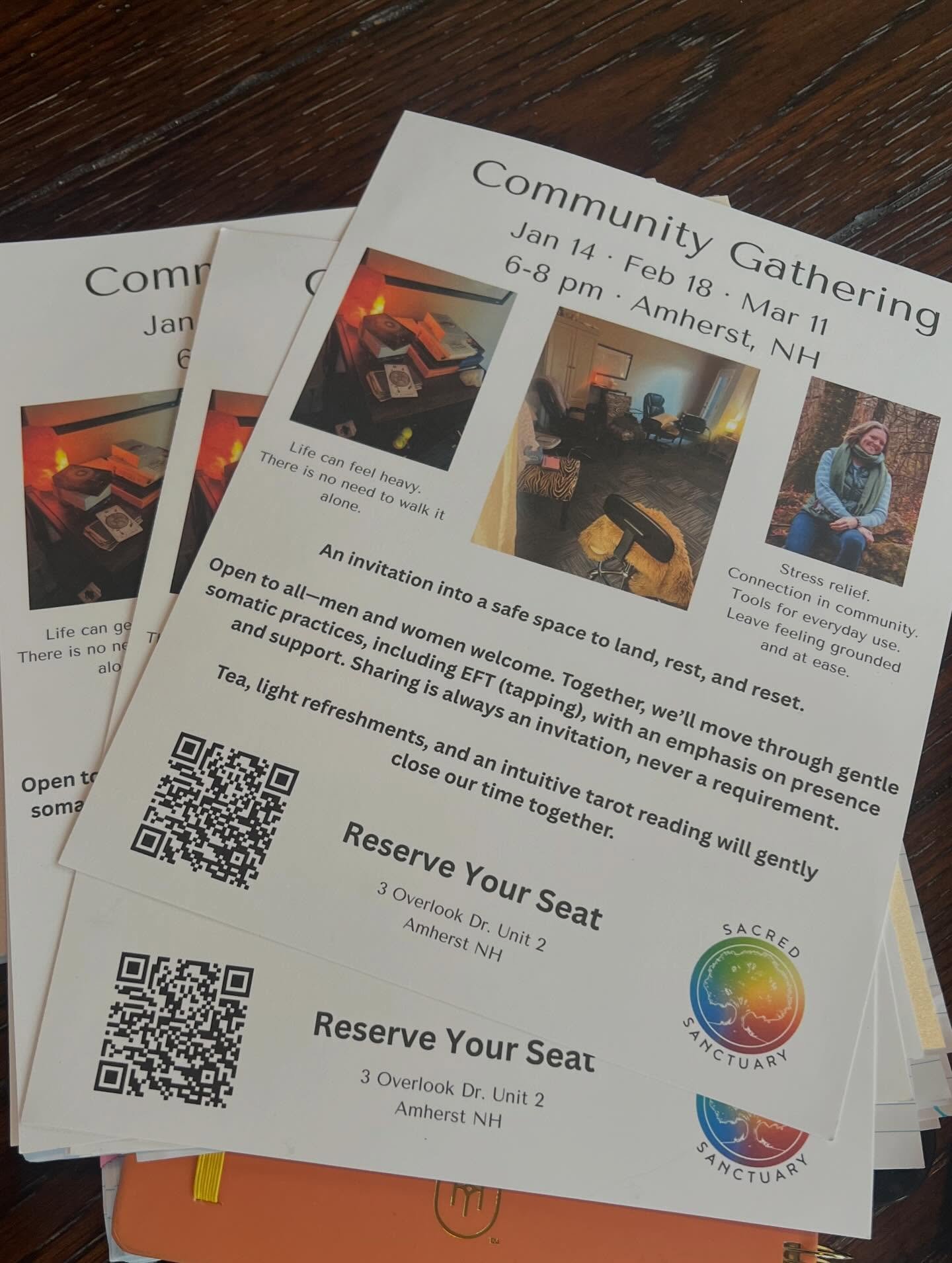 🎟️ 7 seats remain&mdash;claim yours!

Flyers are out at local shops and gathering spots 🎉

Come kick off this new calendar year cozy, warm, and in connection.

Bring a loved one if it suits you 🤍

All are welcome&mdash;men and women&mdash;to this 