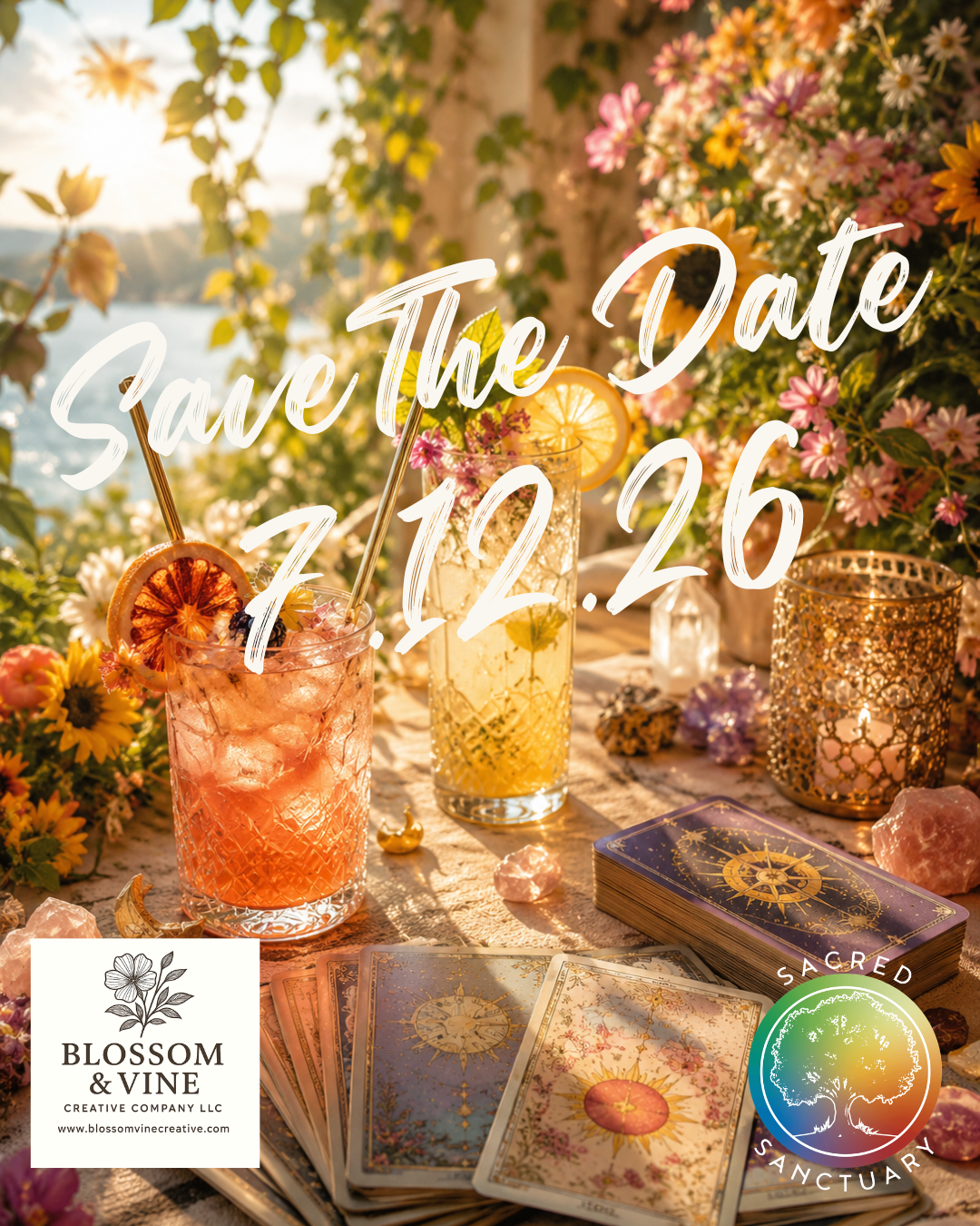 Mini Tarot and Mocktails Mixer