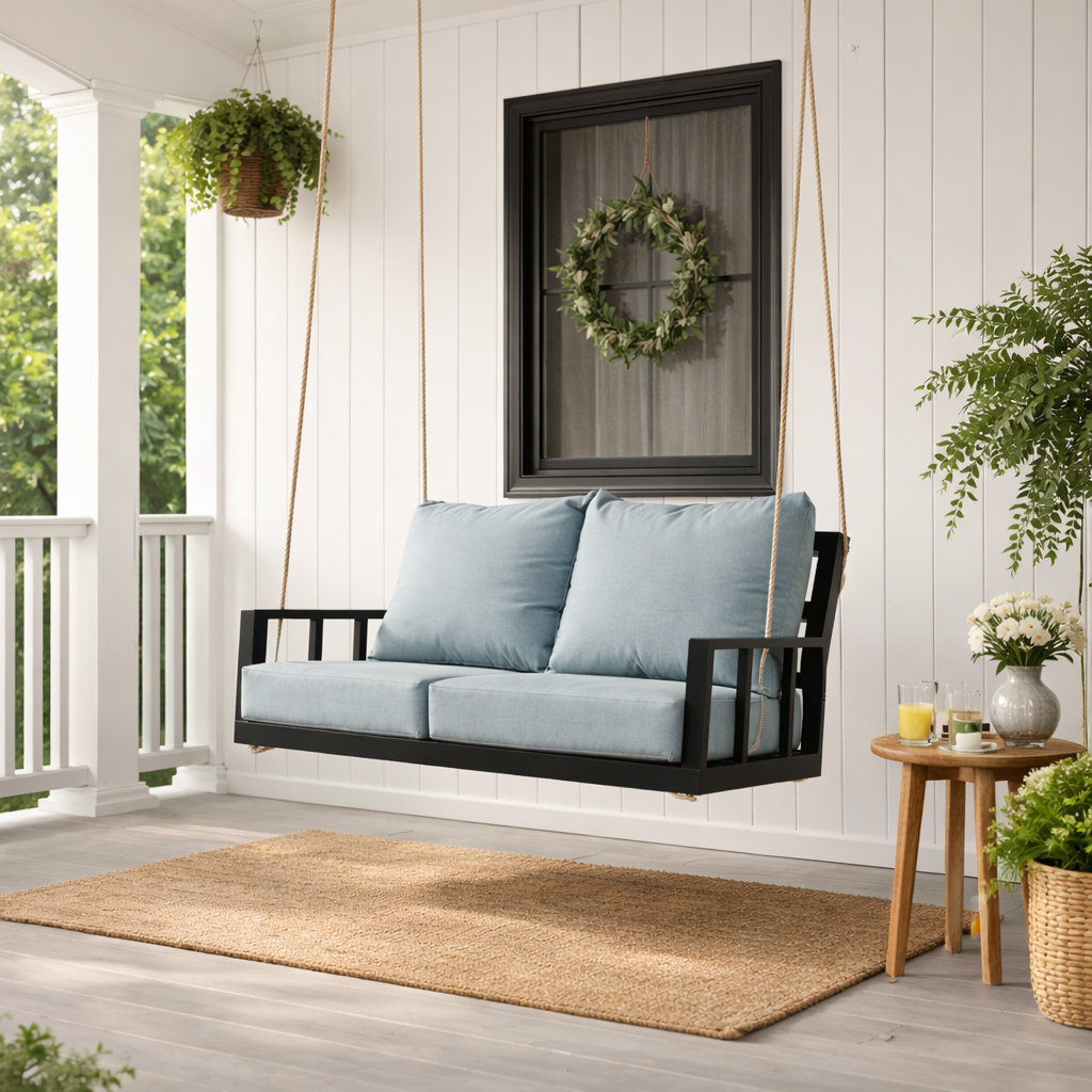 Aluminum Bench Swing Outdoor Porch.png