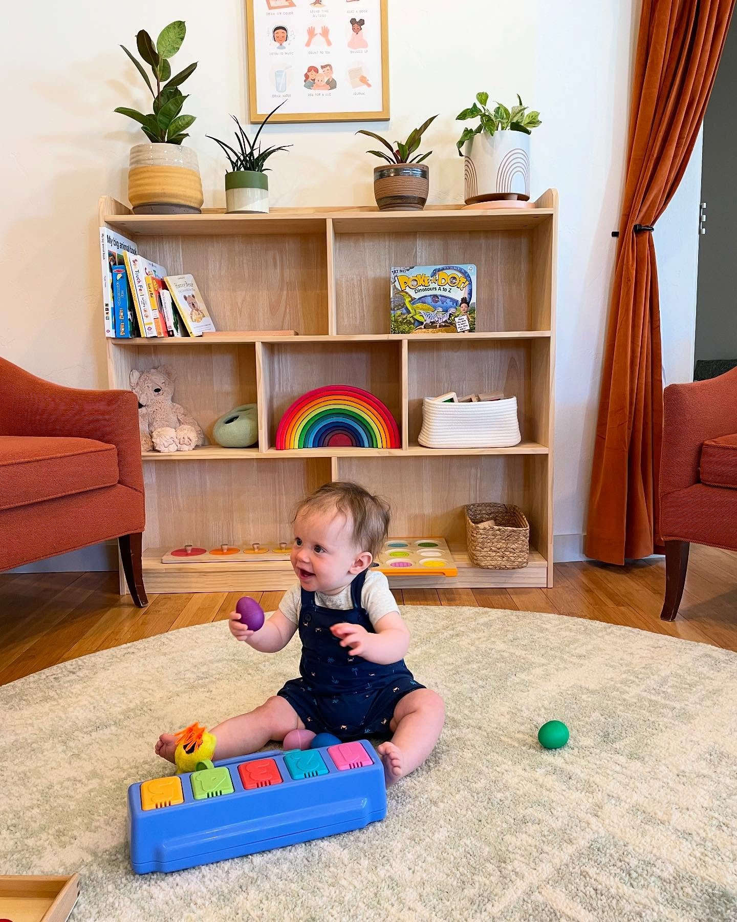 This little cutie got a sneak peek at our new May-themed items this morning!
I know, I know &mdash; it&rsquo;s still April, but we&rsquo;re just so excited to BLOOM into May that we couldn&rsquo;t help but put a few new things out early!