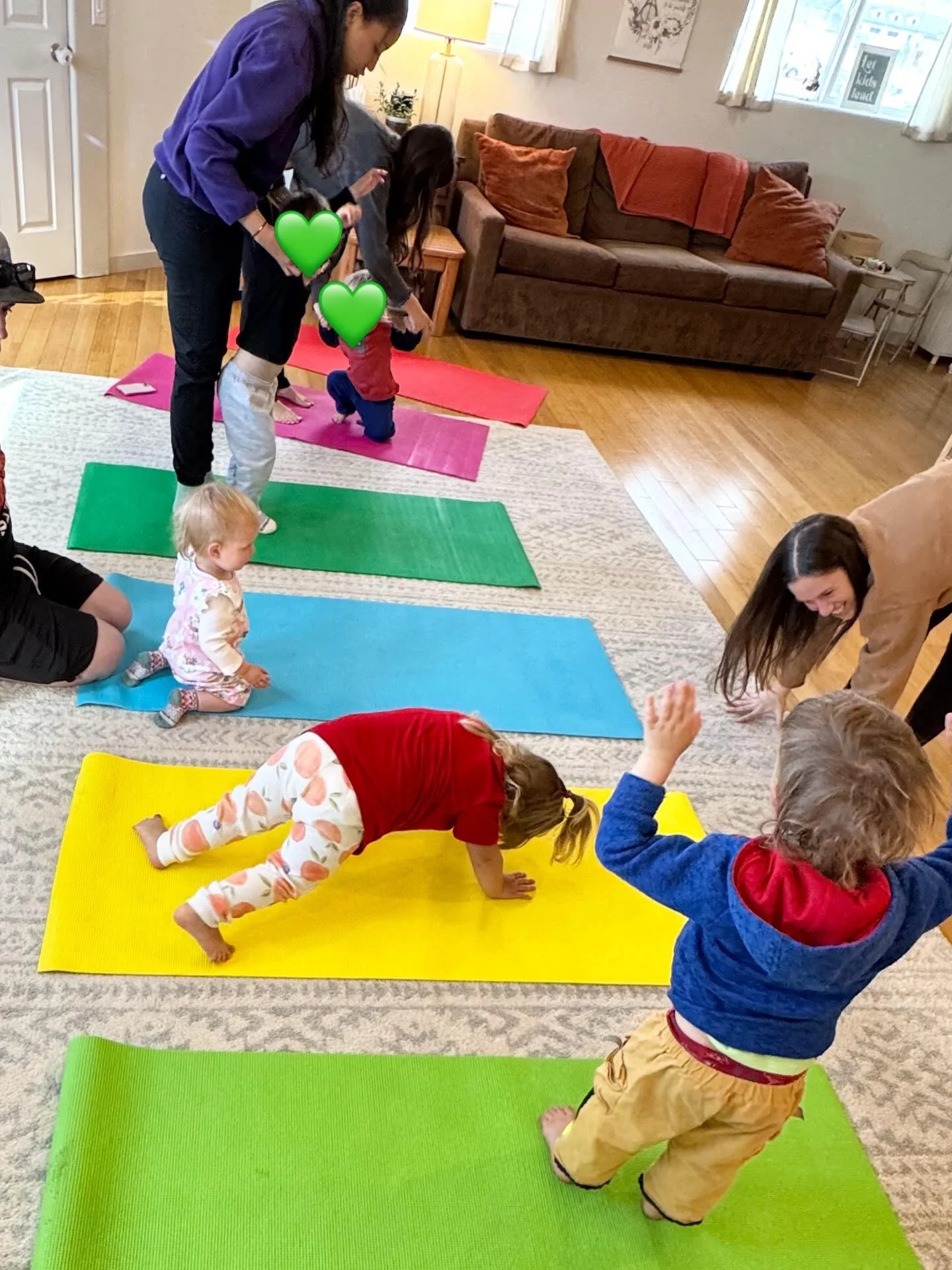 ✨ Itsy Bitsy Yoga ✨

A sweet, nurturing class designed for little ones and their caregivers to move, breathe, and connect together. This gentle experience weaves together mindful movement, simple yoga poses, breathing practices, and cooperative play 