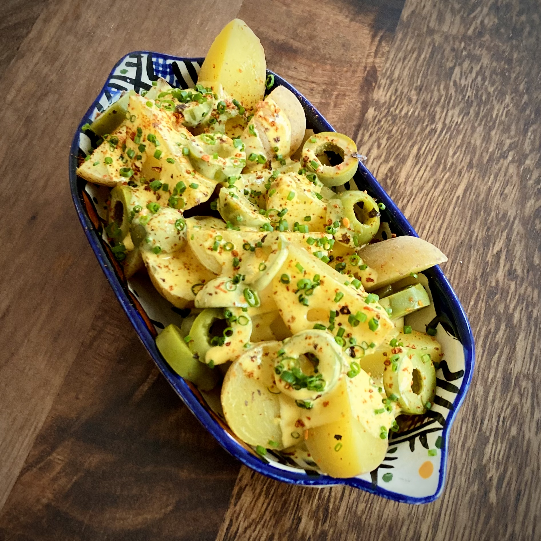 Patatas with Huancaína Sauce