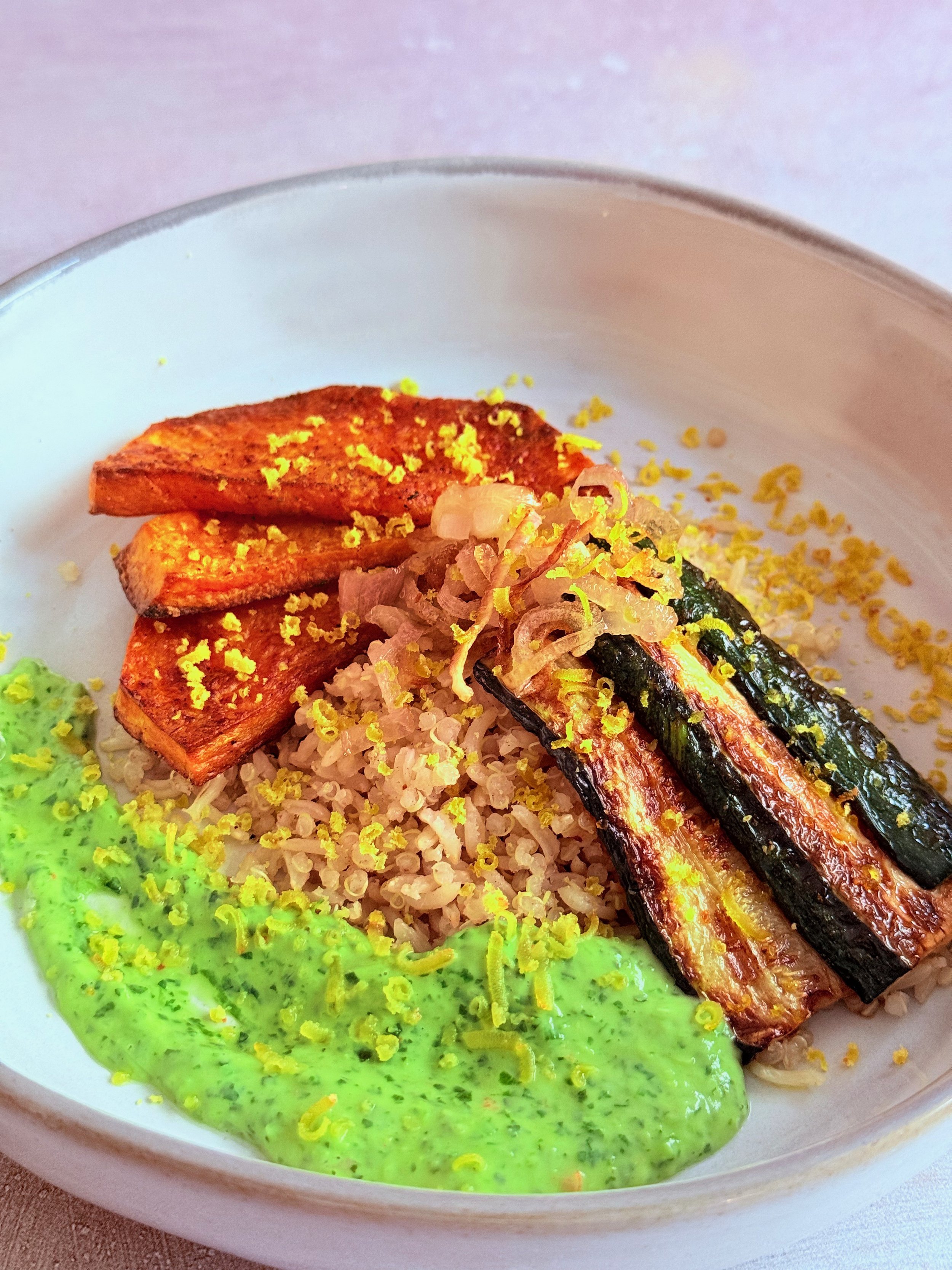 Roasted Butternut Squash and Zucchini
