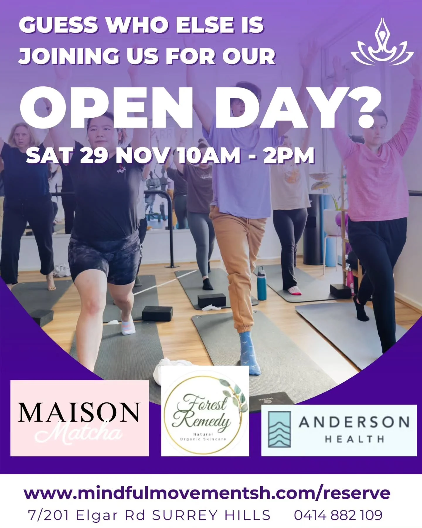 Shout out to our friends joining us on Open Day in just one week!

@maisonmatchaau will be there with a matcha tasting, preparation demonstration and 4 amazing flavours to purchase

Shop new merch with skincare products from @forest_remedy - think ma