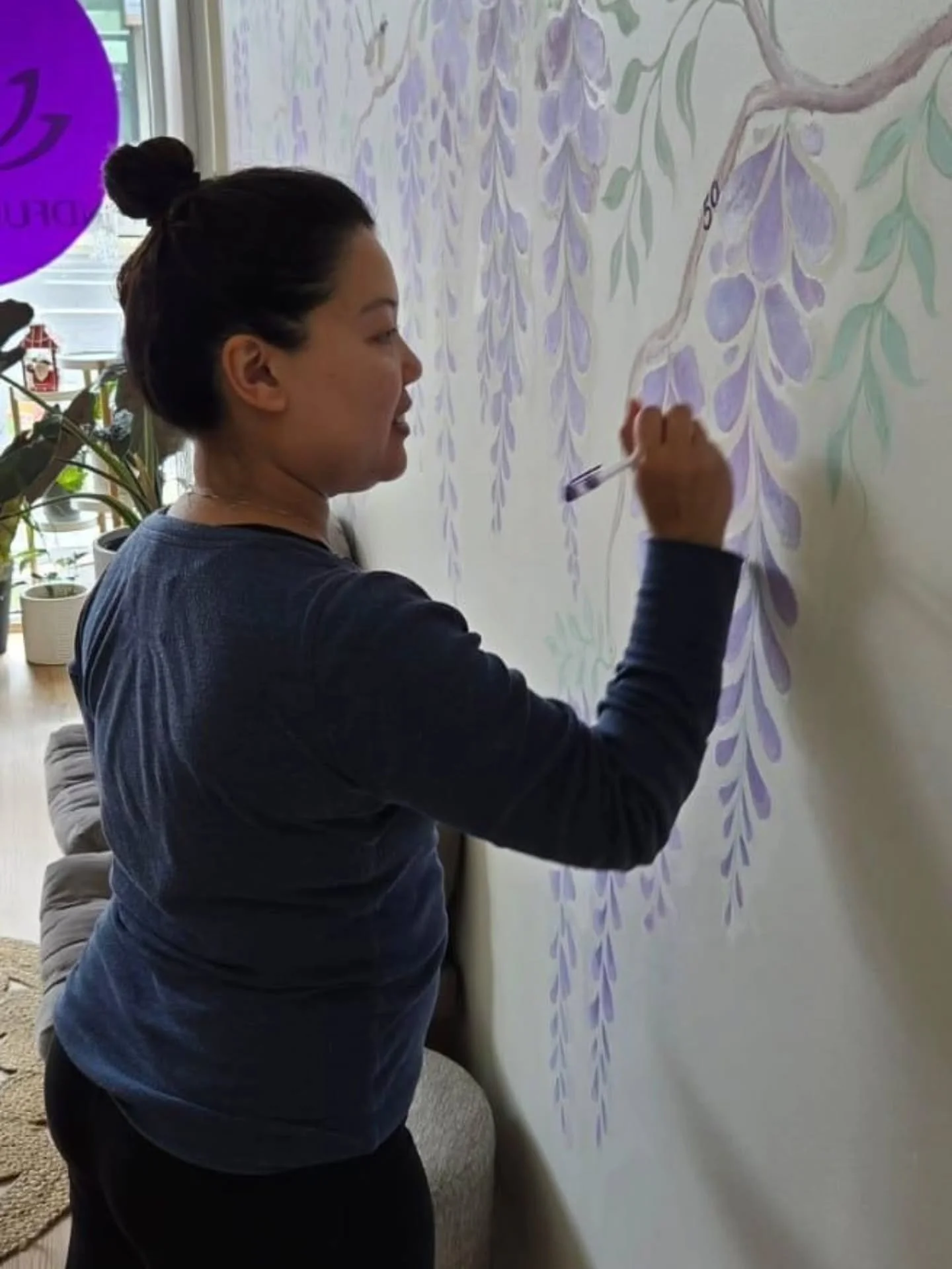 Our latest additions to our milestone wisteria - congrats Simone who crushed our Spring Challenge with 36 classes &amp; still had time to hike in New Zealand!

And our OGs Ralph &amp; Mary who were our first members. Amazing work w 88 and 142 classes