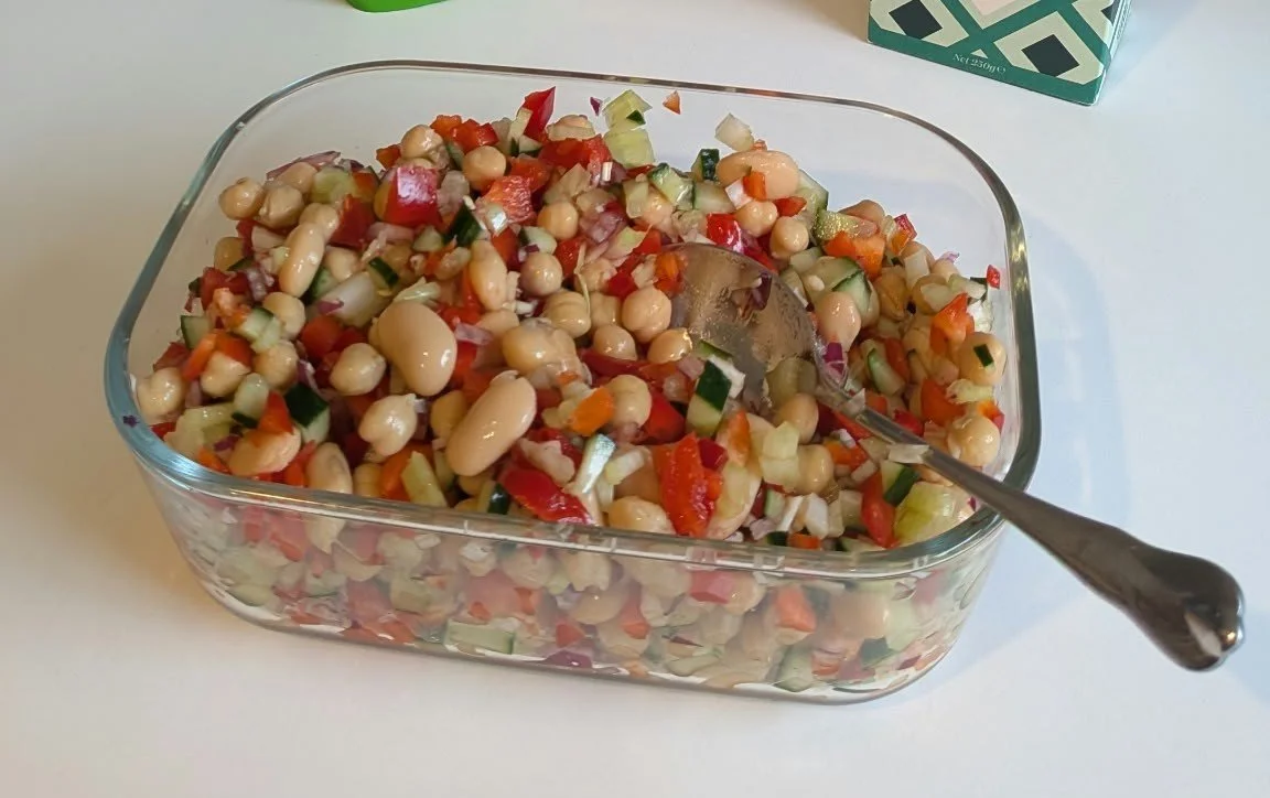 Chickpea &amp; Butter Bean Salad