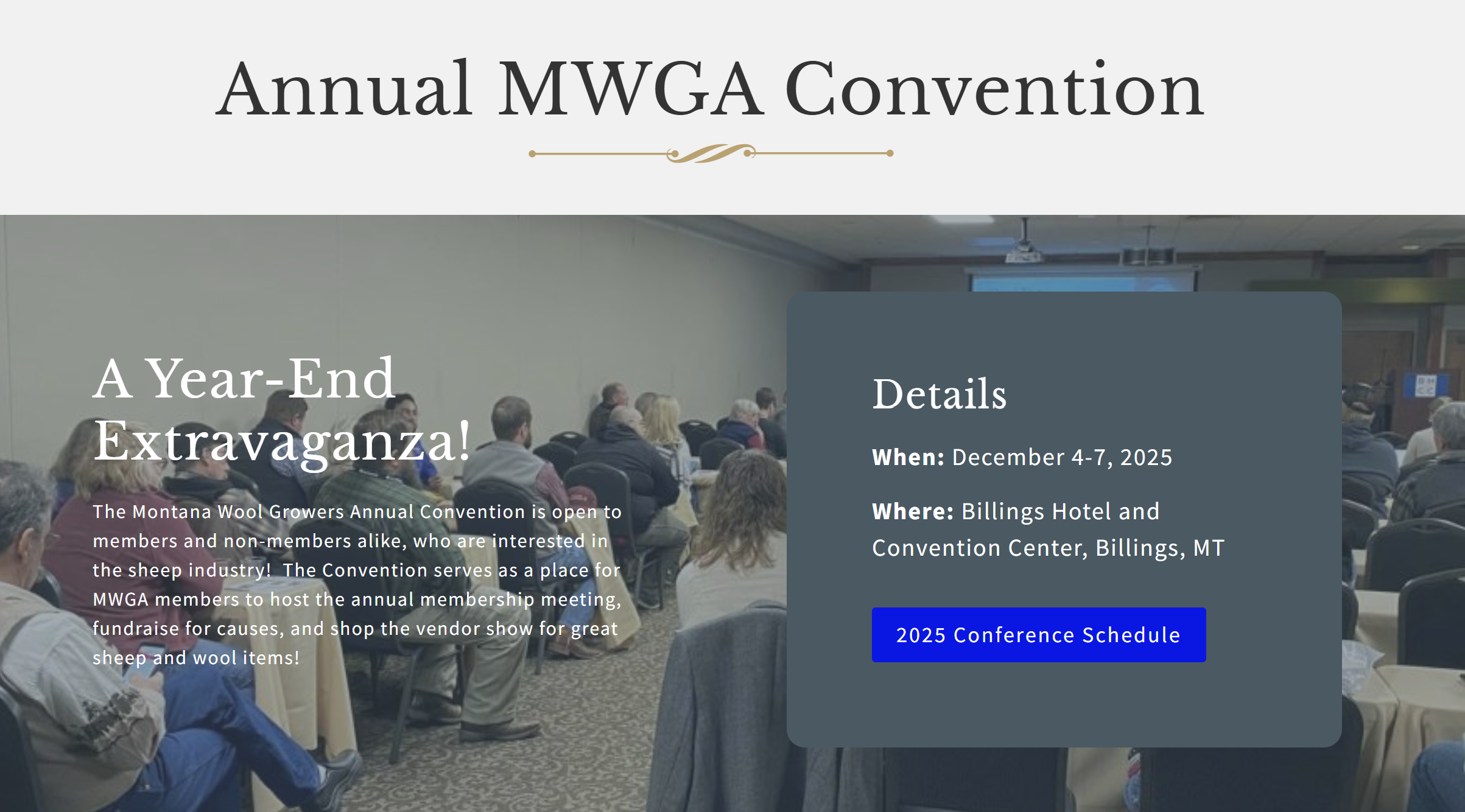 Montana Woolgrowers Annual Convention
