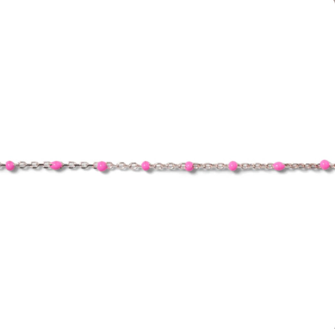 Pink Bead Chain