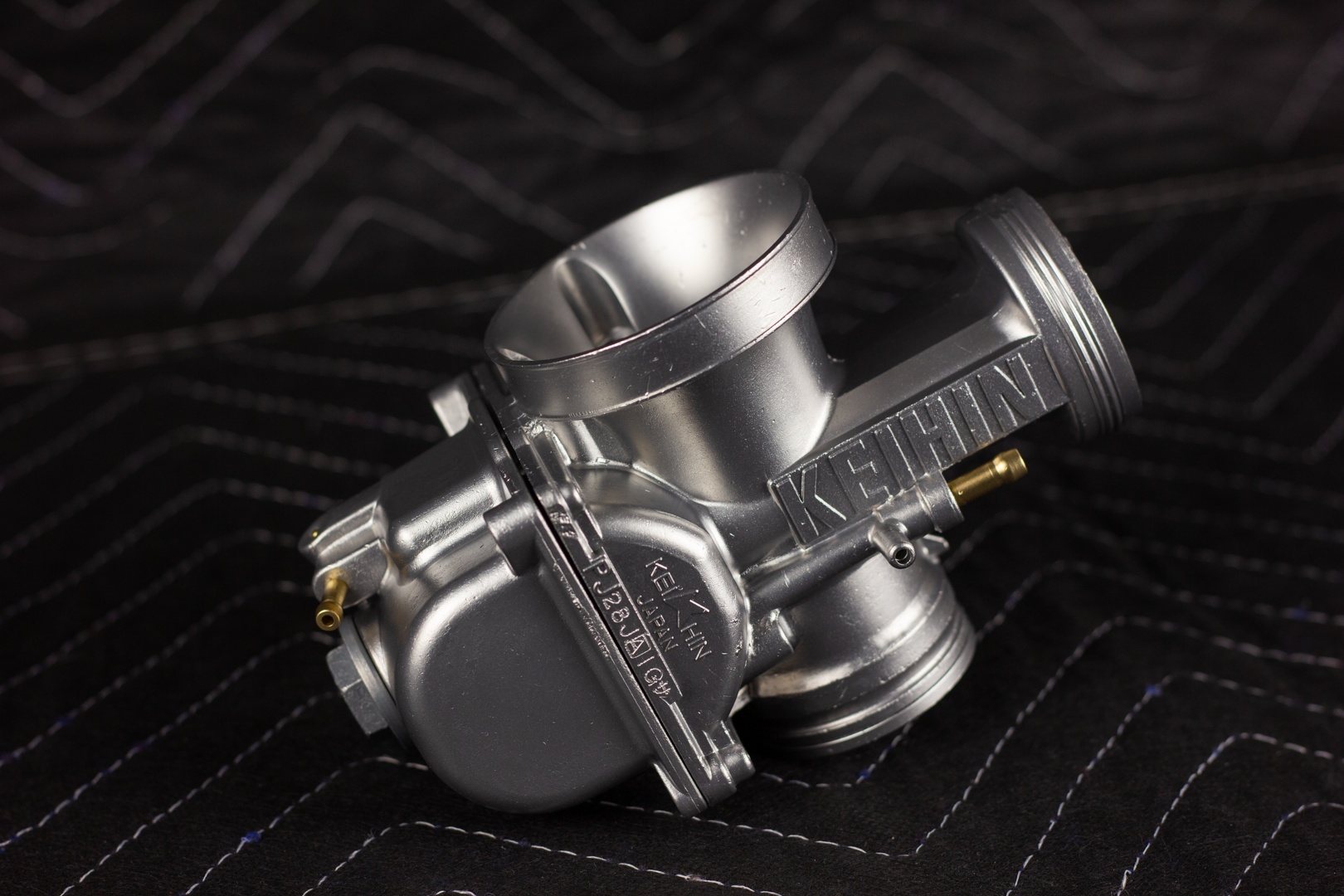 Keihin carburetor after vapor honing