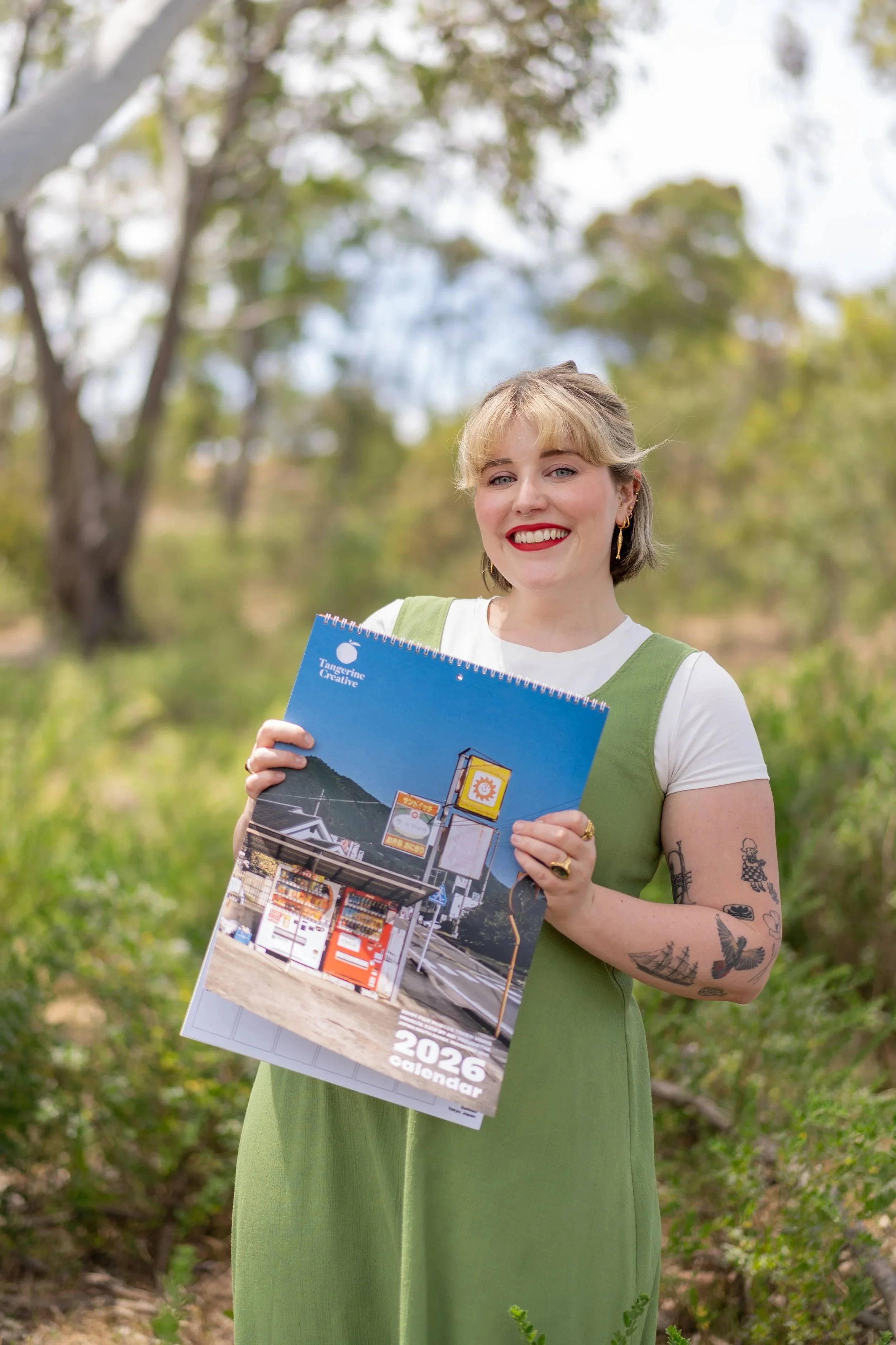 2026 Tangerine Creative Calendar