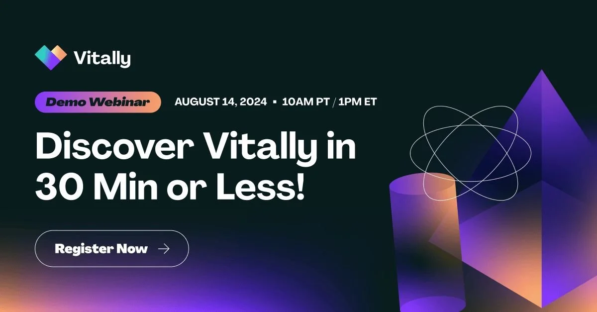 "Discover Vitally in 30 Min or Less."
