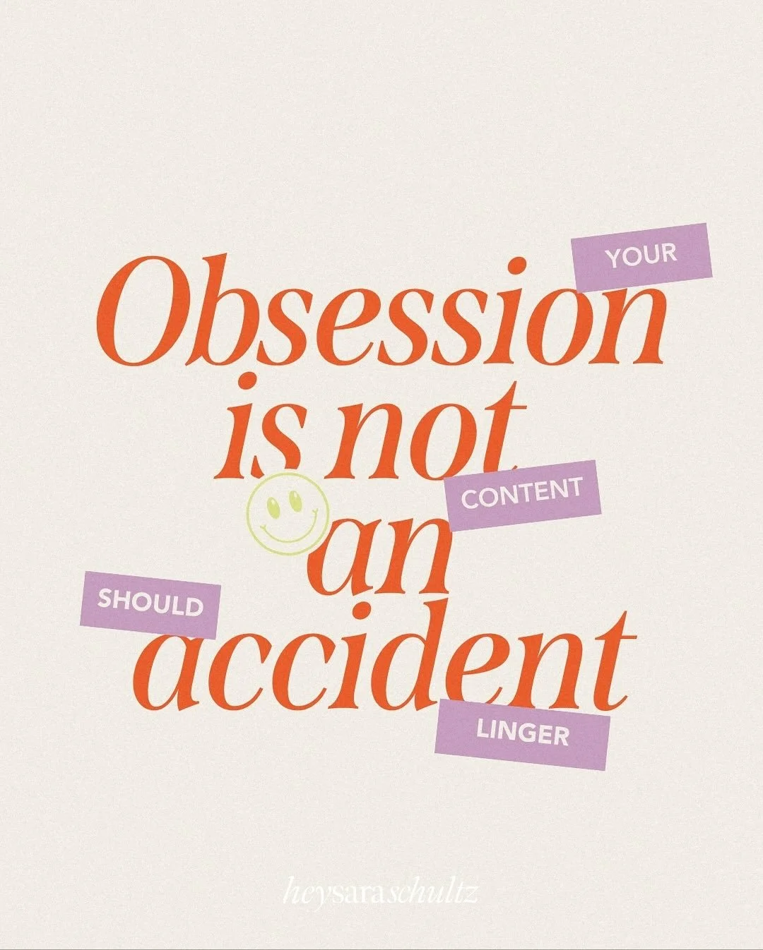 Those businesses you&rsquo;re a little envious of?

They stay in your system long after the scroll. 

Which means they&rsquo;re lingering in their dreamy clients&rsquo; systems, too. 

Driving obsession. 
Staying stuck. 
Owning that &ldquo;top of min